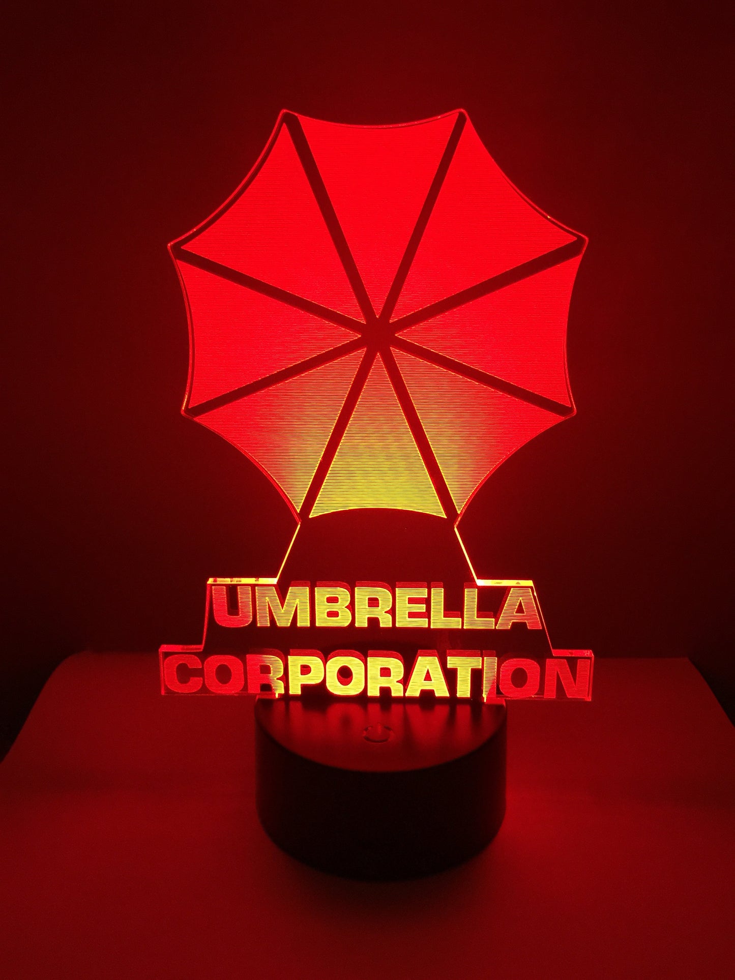 Lampe 3D DEL Umbrella Corporation Resident Evil