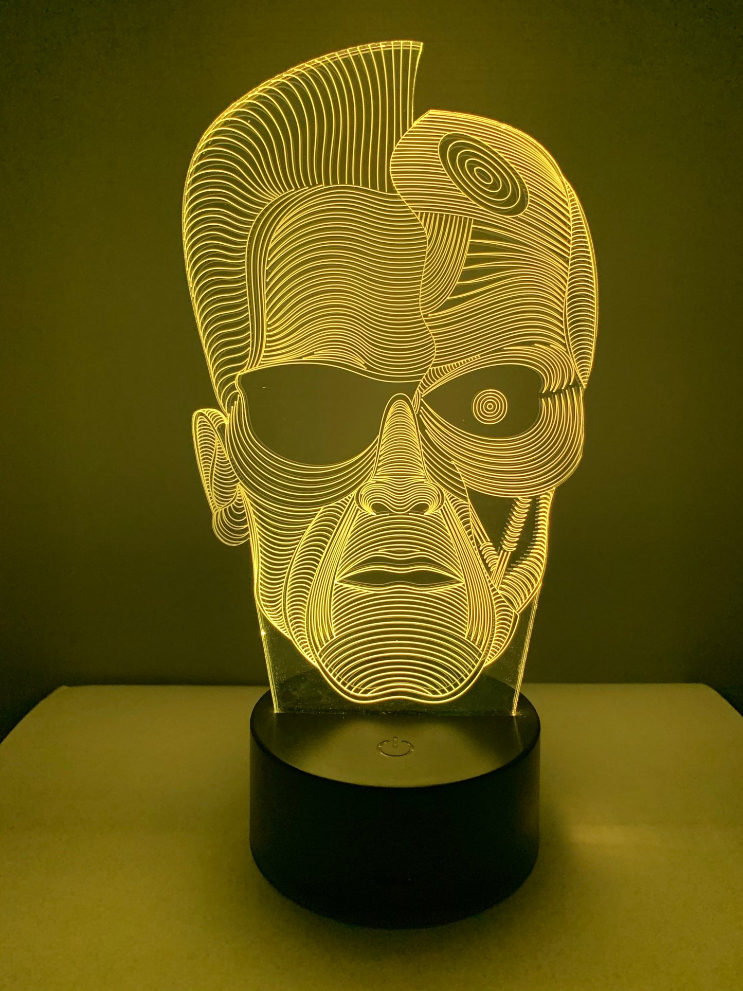 Lampe 3D DEL Terminator