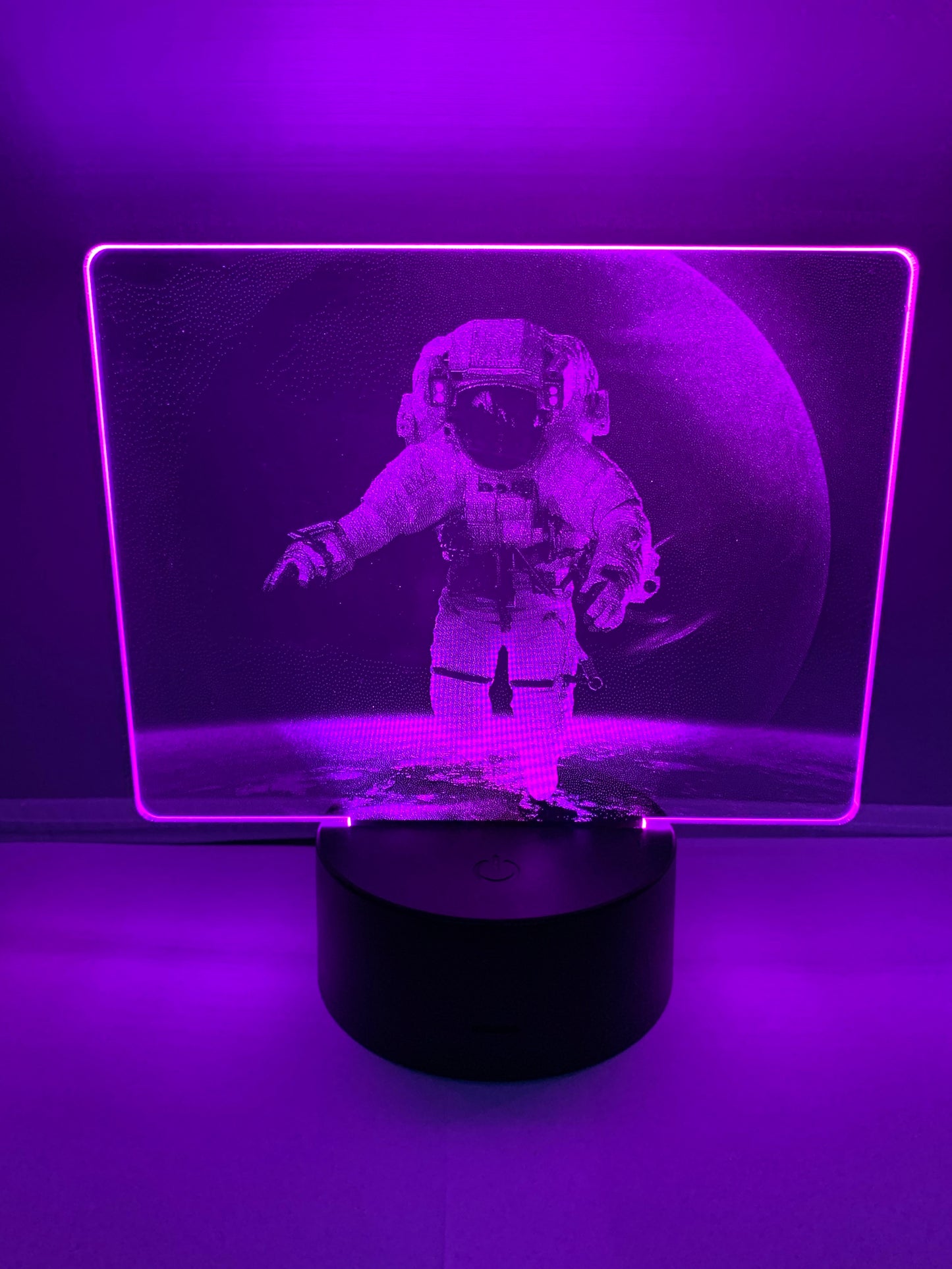 Lampe DEL Photo Réaliste Astronaute dans l’espace