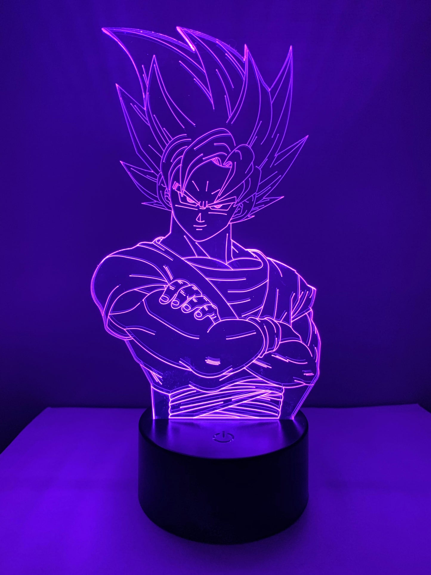 Lampe 3D DEL Goku Dragon Ball