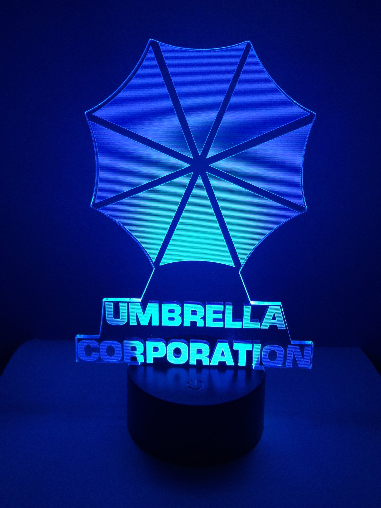 Lampe 3D DEL Umbrella Corporation Resident Evil