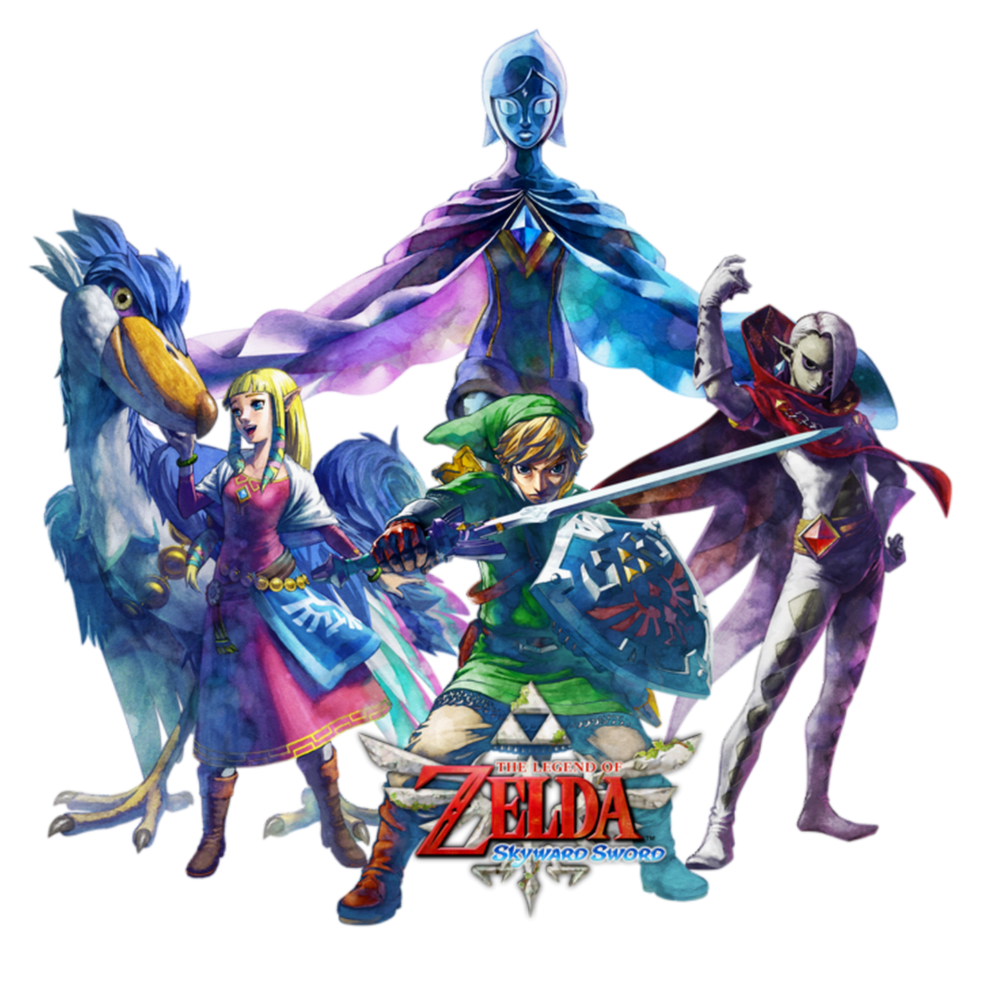 Autocollant pour tasse Zelda Skyward Sword