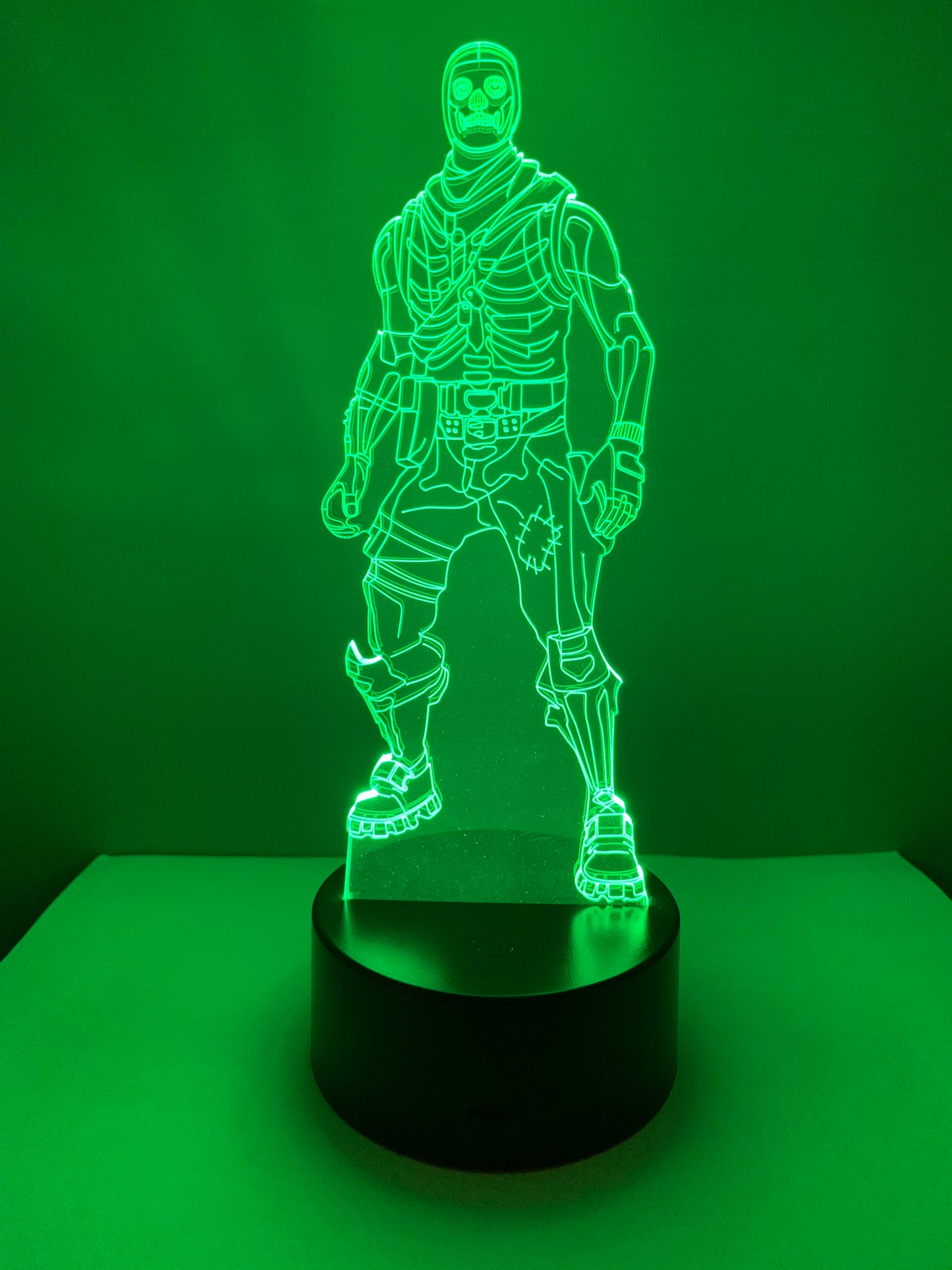 Lampe 3D DEL Fortnite Soldat Squelette