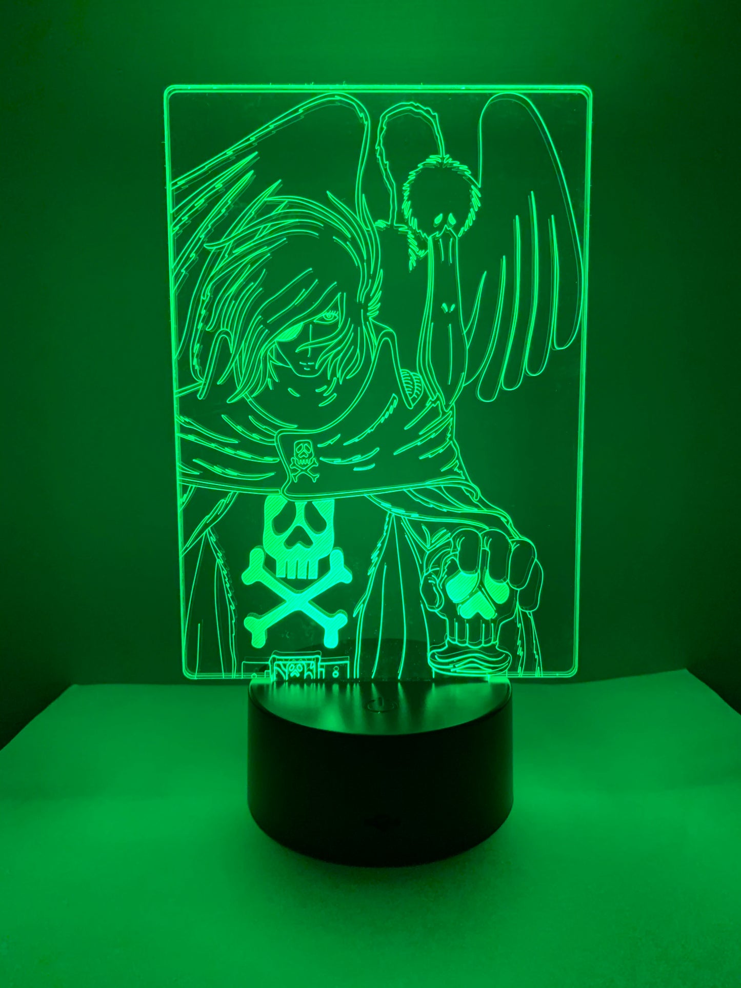 Lampe 3D DEL Albator