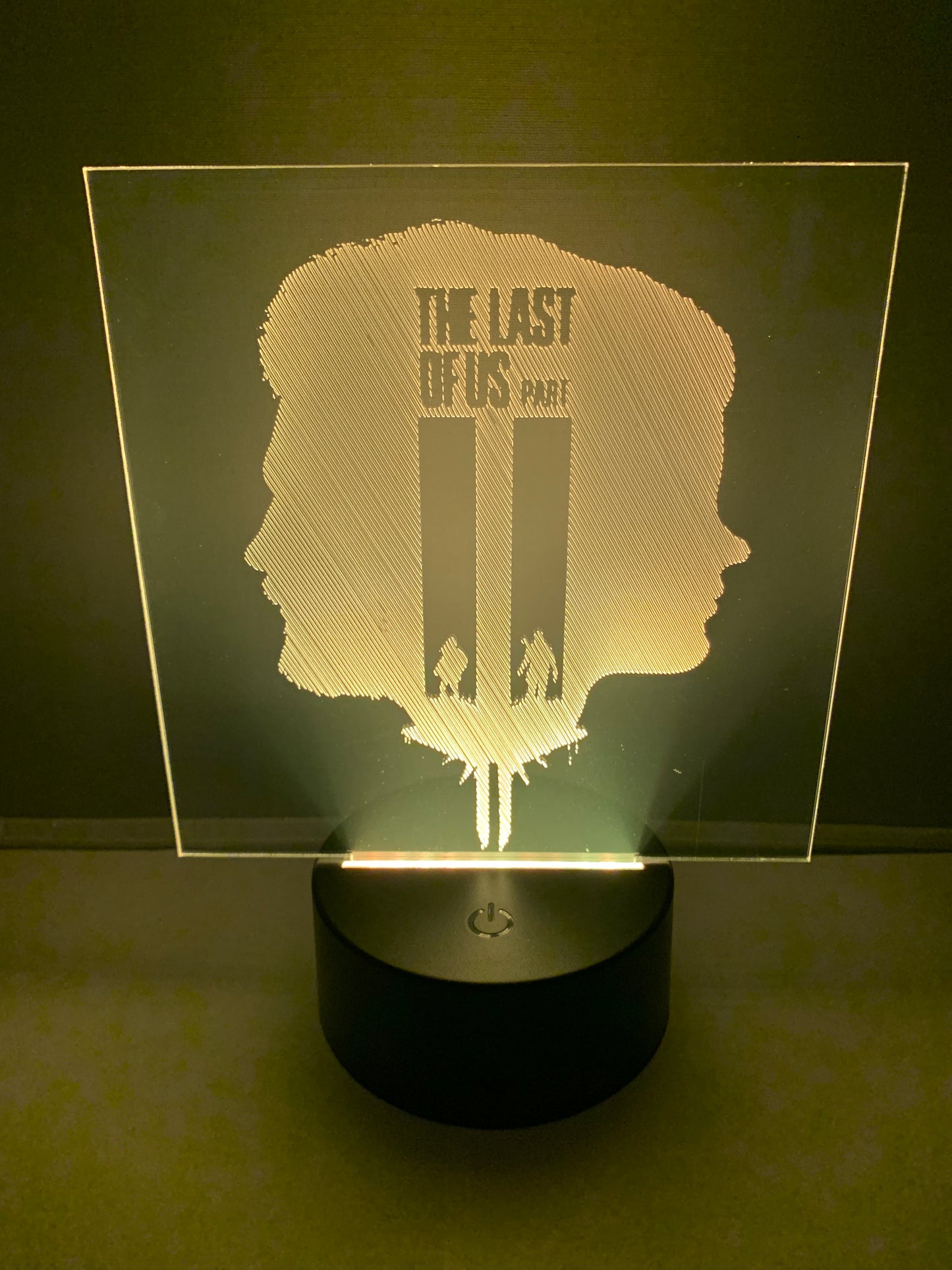 Lampe 3D DEL The Last Of Us Part 2 Logo