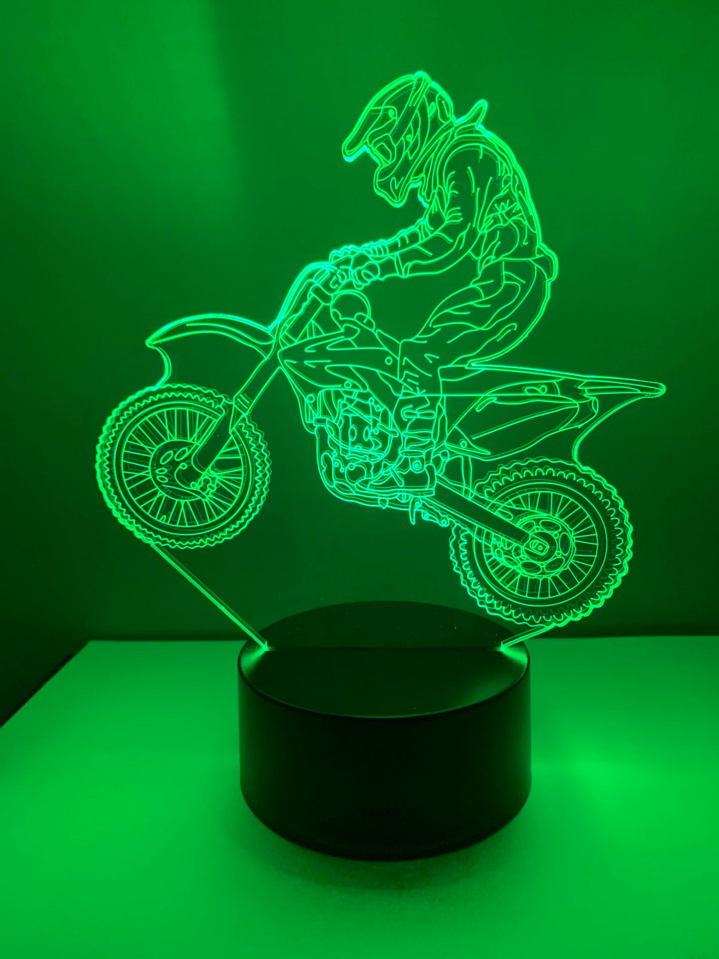 Lampe 3D DEL Motocross (Moto)