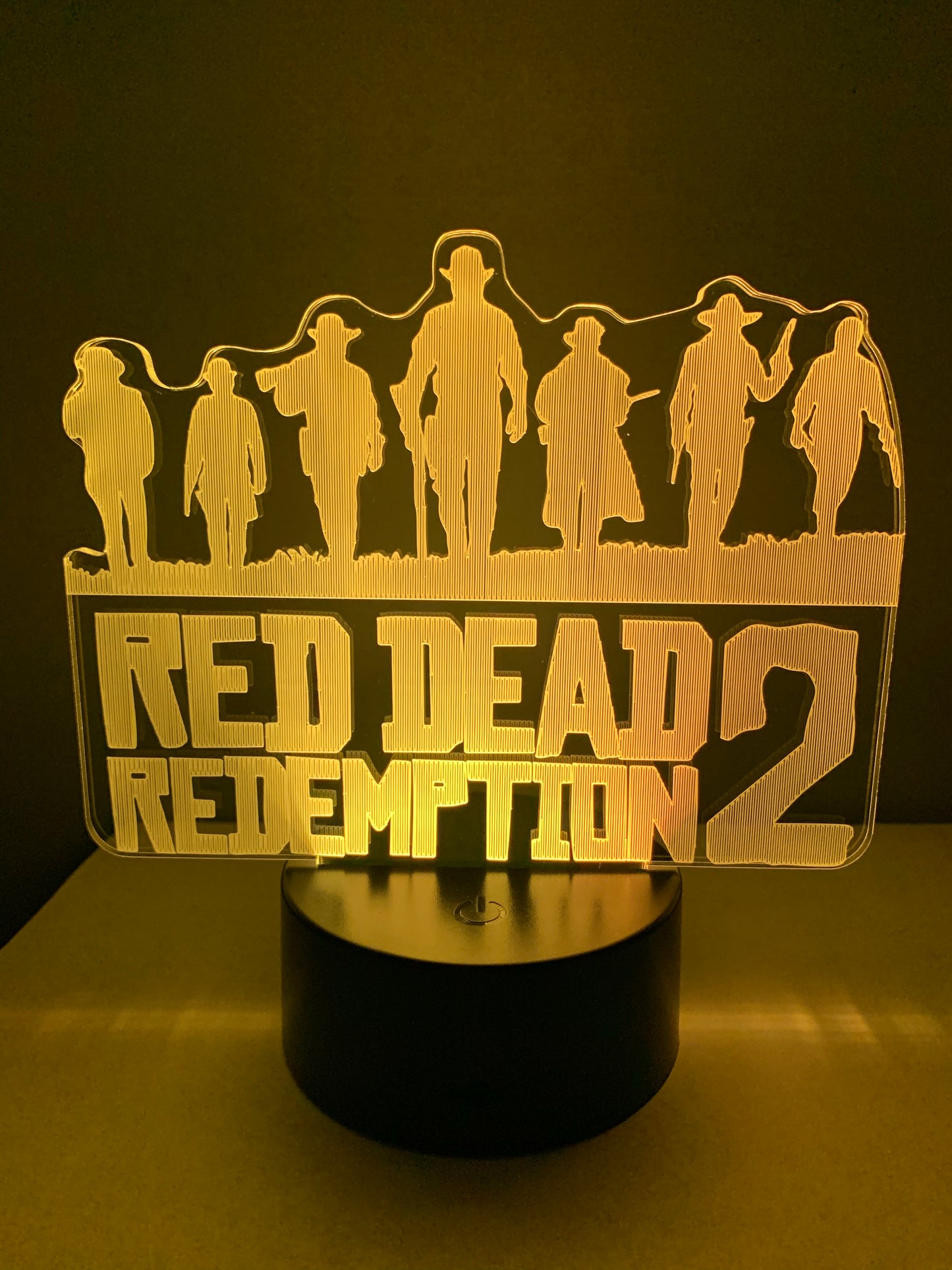 Lampe 3D DEL Red Dead Redemption 2