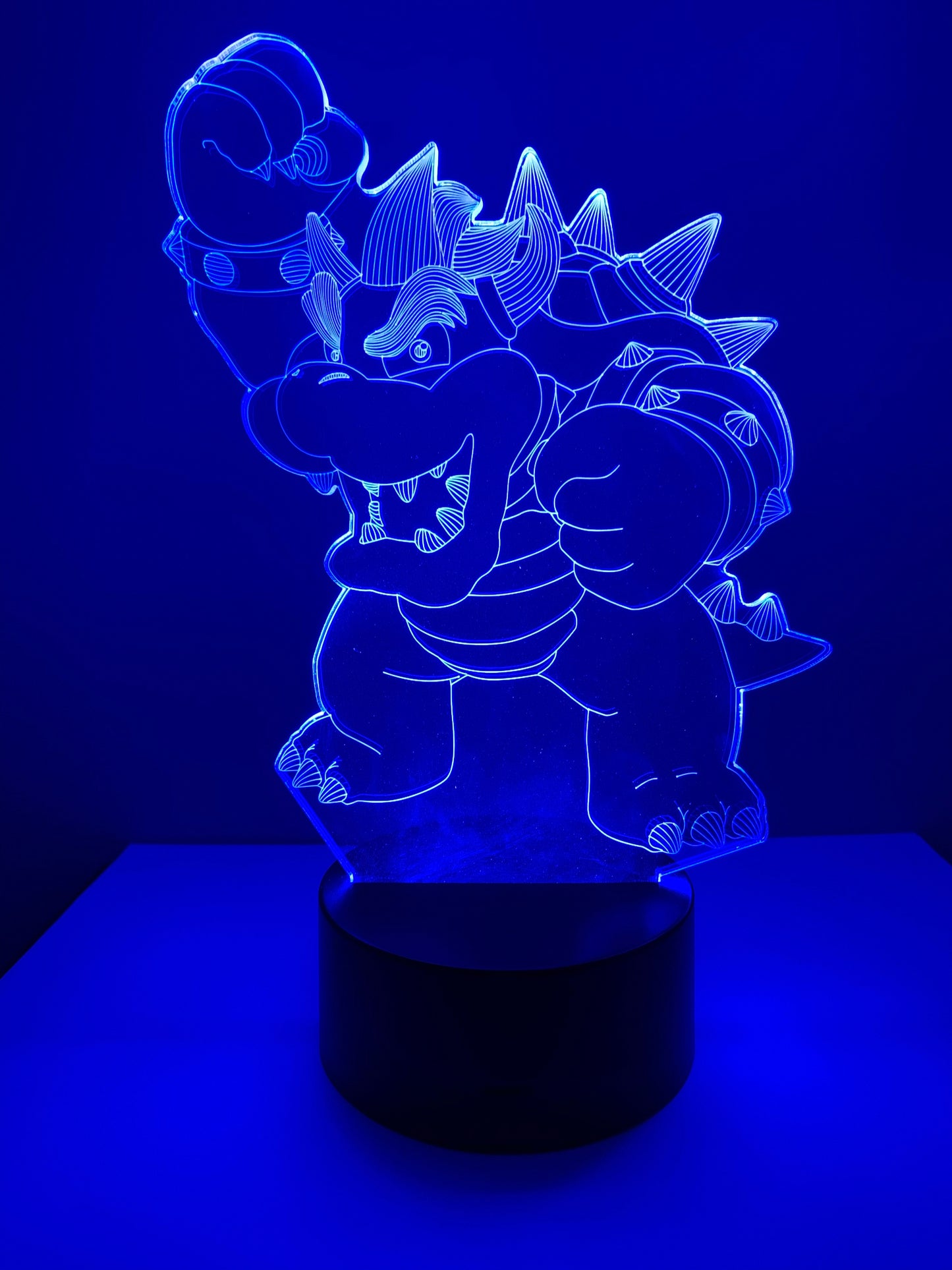 Lampe 3D DEL Bowser
