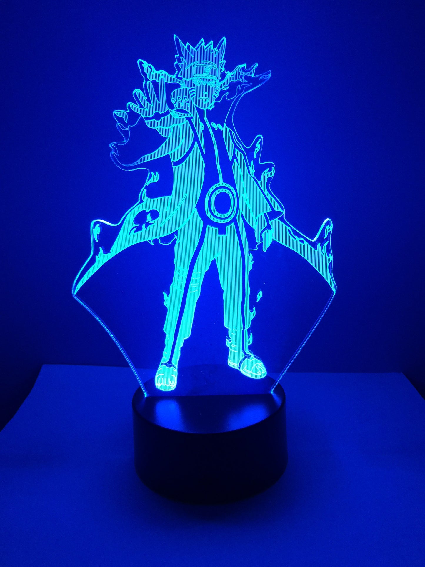 Lampe 3D DEL Naruto Kyuubi
