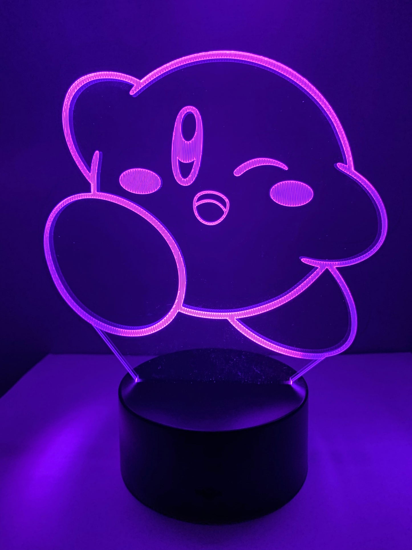 Lampe 3D DEL Kirby