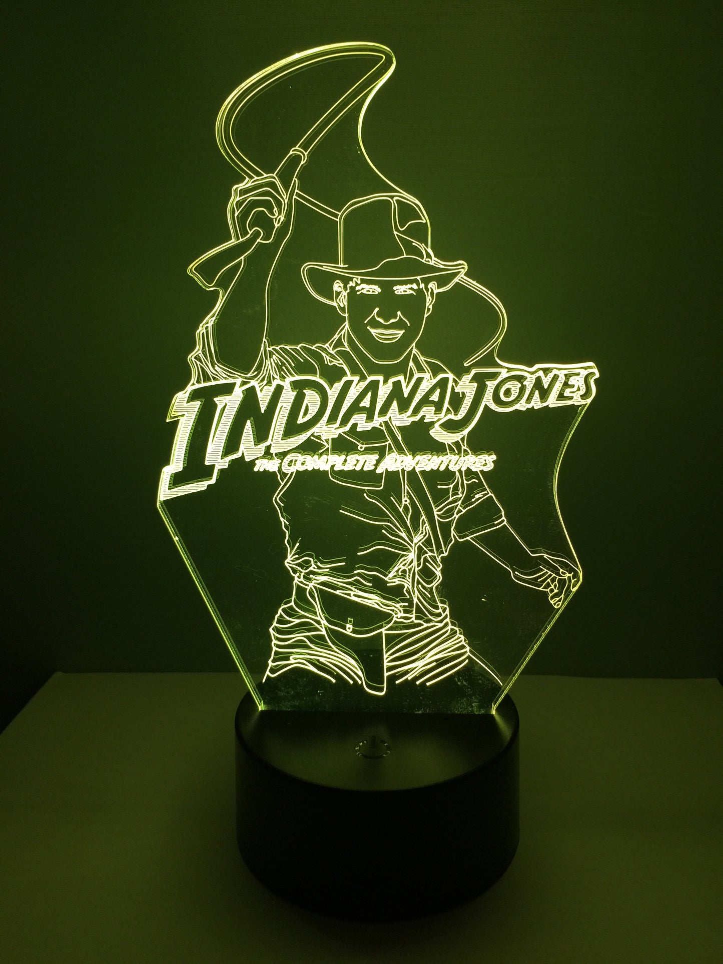 Lampe 3D DEL Indiana Jones