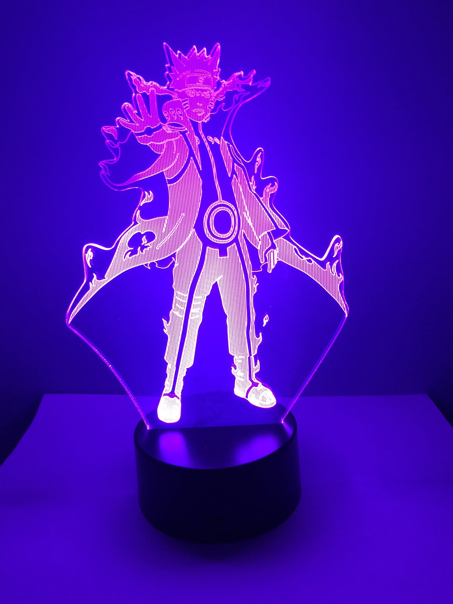 Lampe 3D DEL Naruto Kyuubi