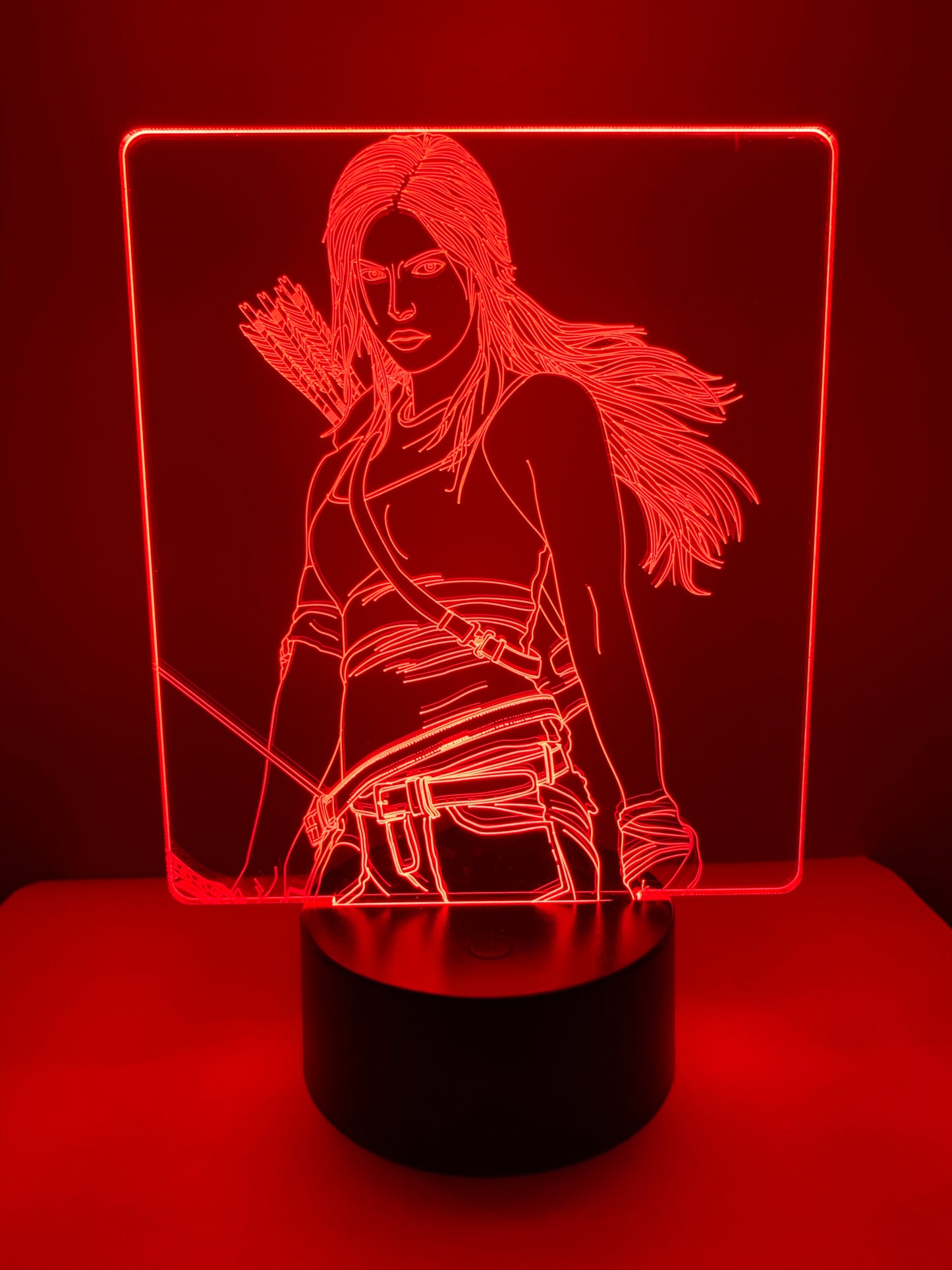 Lampe 3D DEL Tomb Raider - Lara Croft