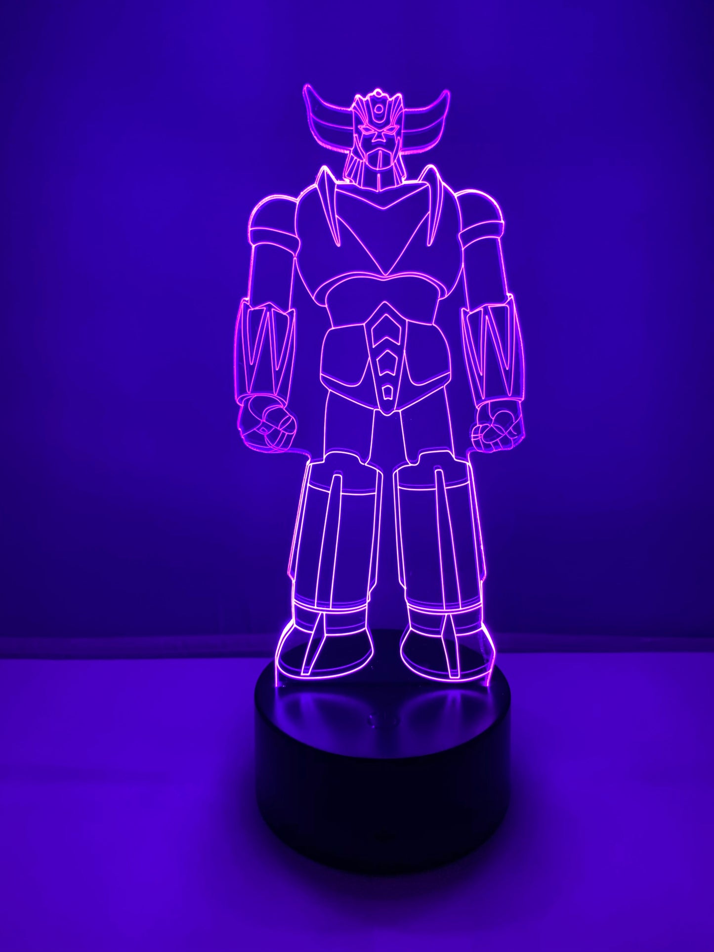 Lampe 3D DEL Goldorak