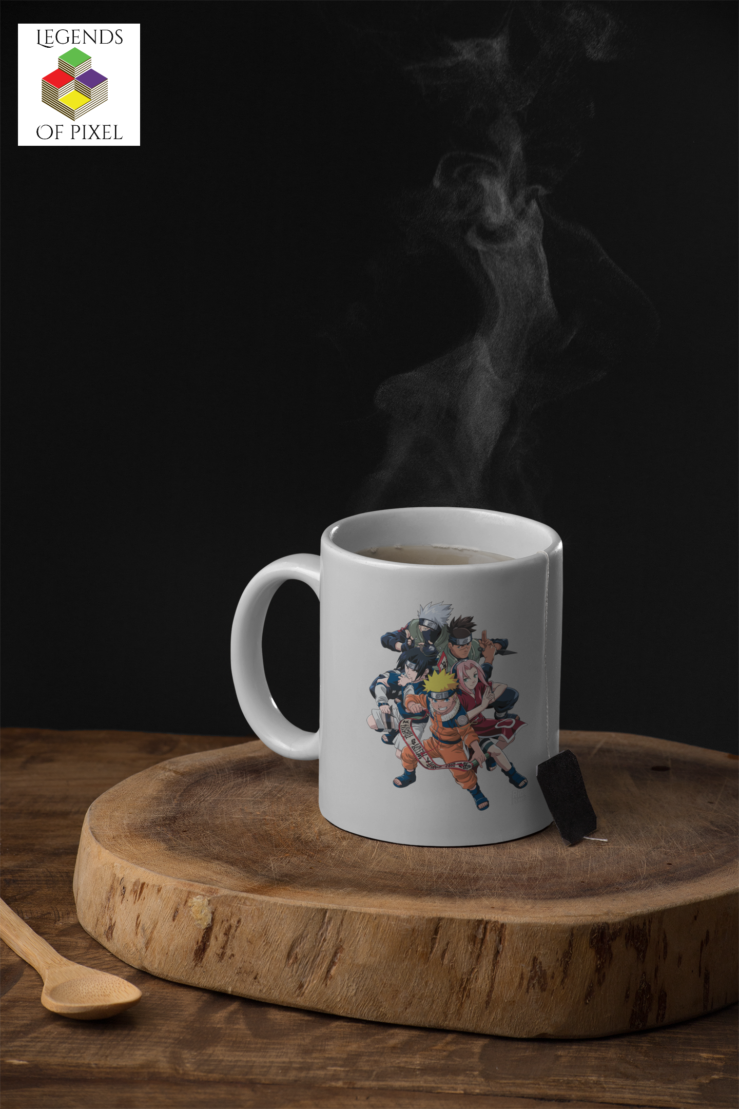 Autocollant pour tasse Naruto