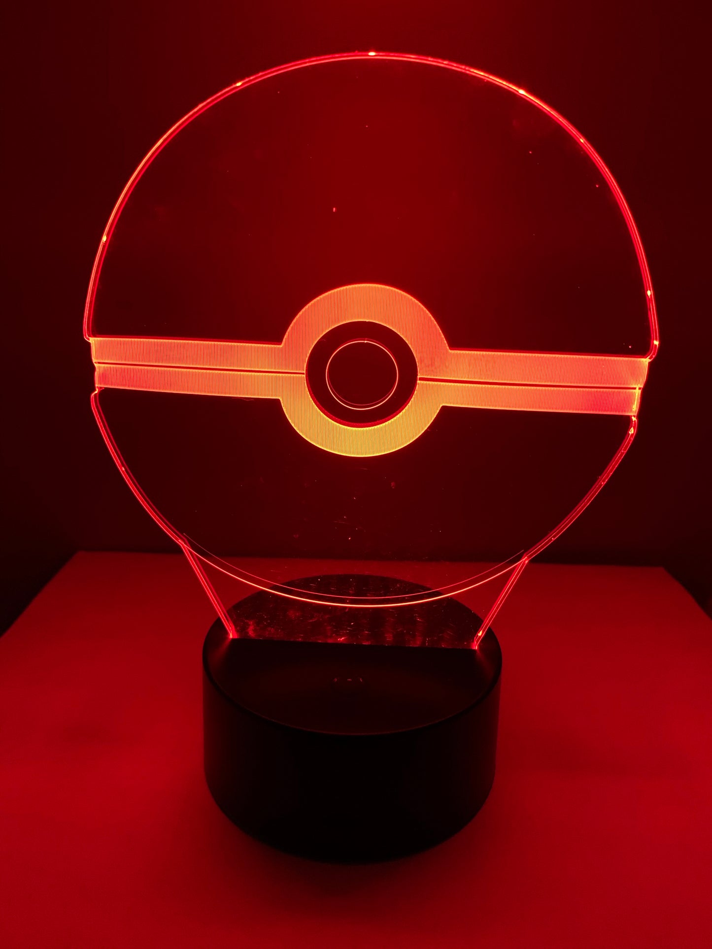 Lampe 3D DEL Pokemon Poké Ball