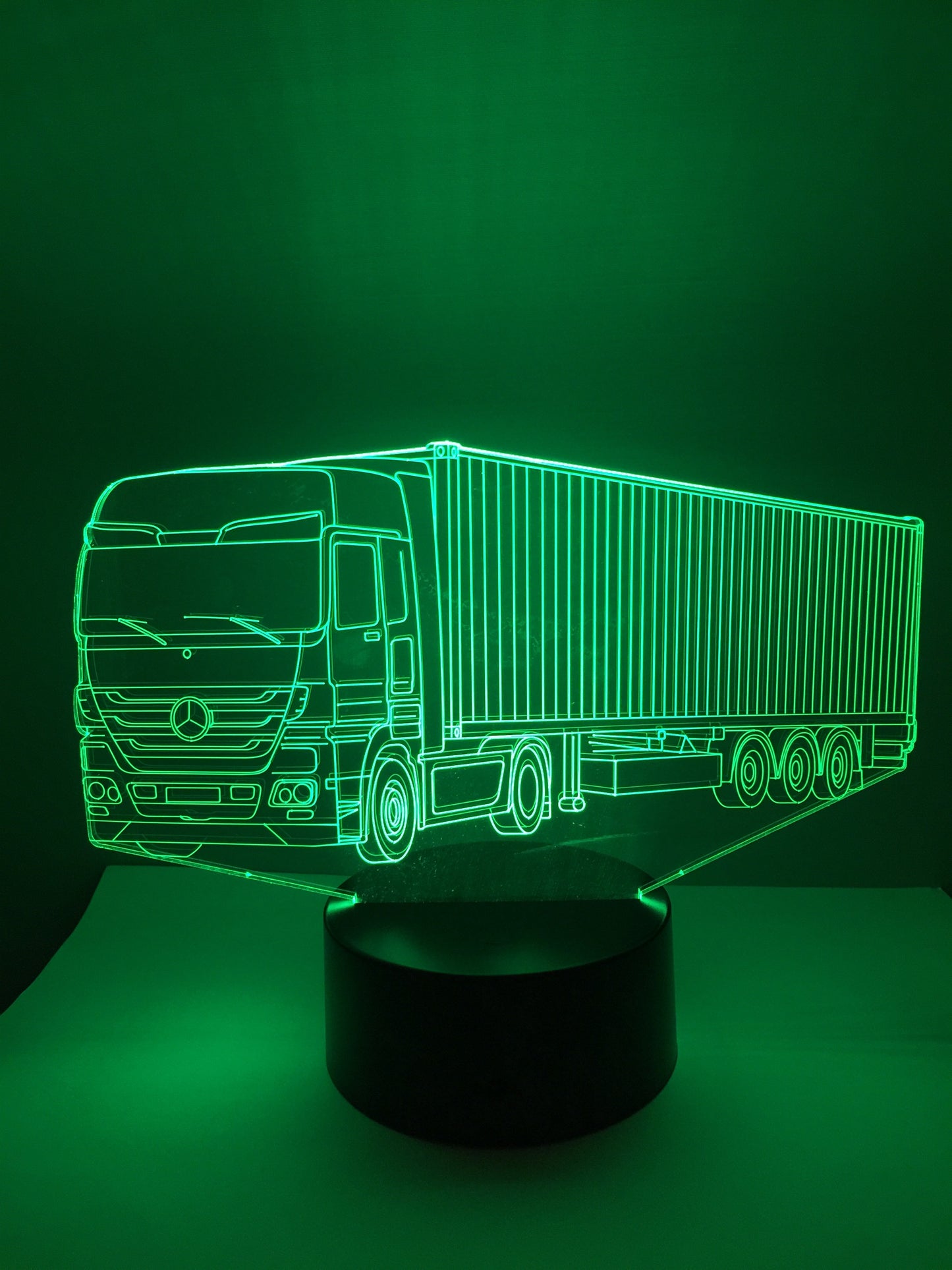 Lampe 3D DEL Truck Camion Van Chargé