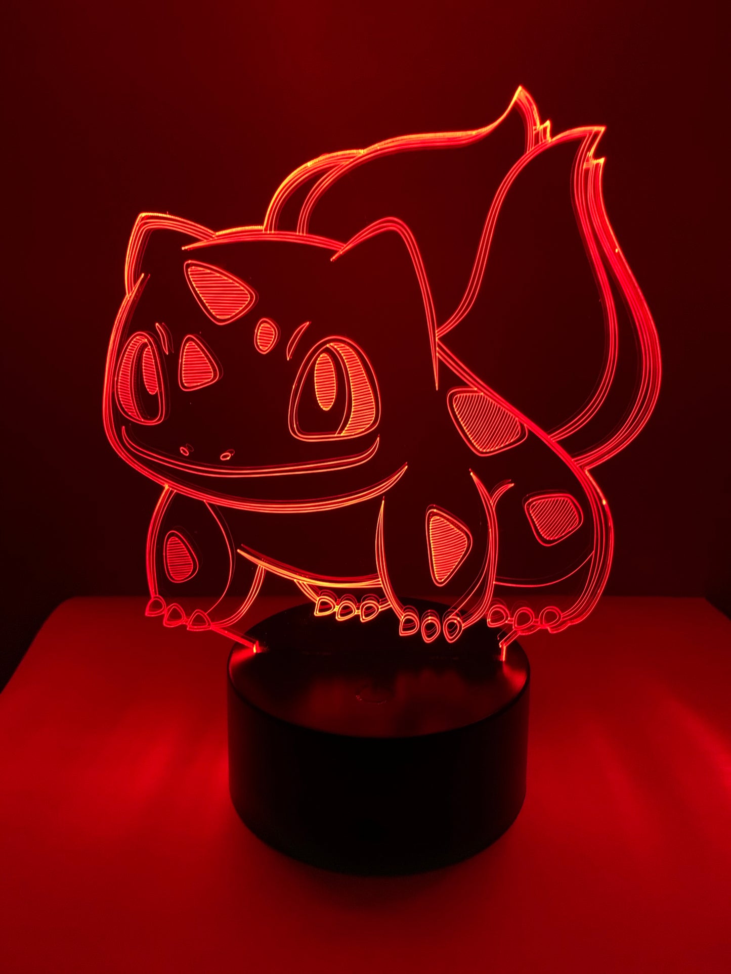 Lampe 3D DEL Pokémon Bulbasaur