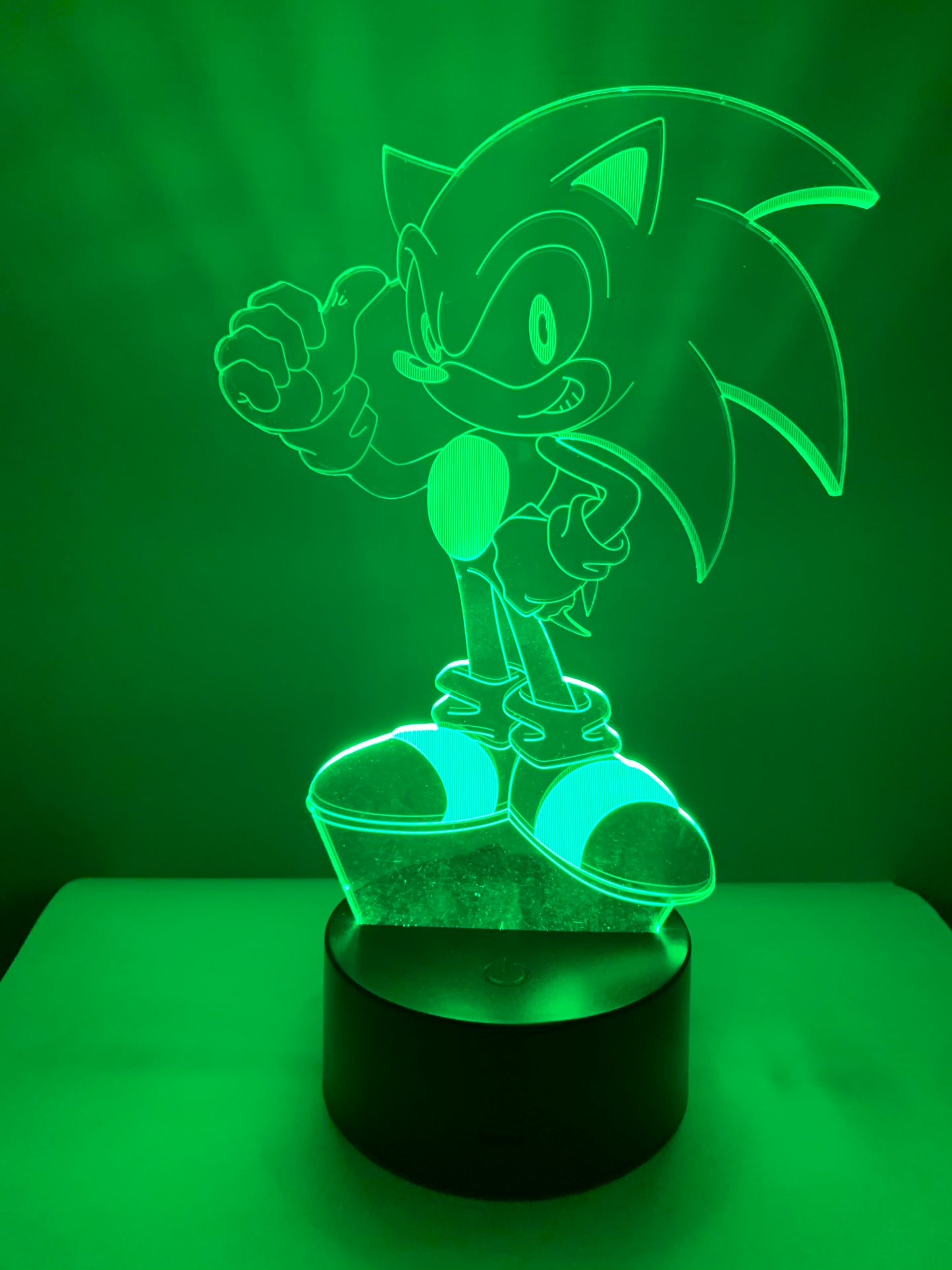 Lampe 3D DEL Sonic The Hedgehog