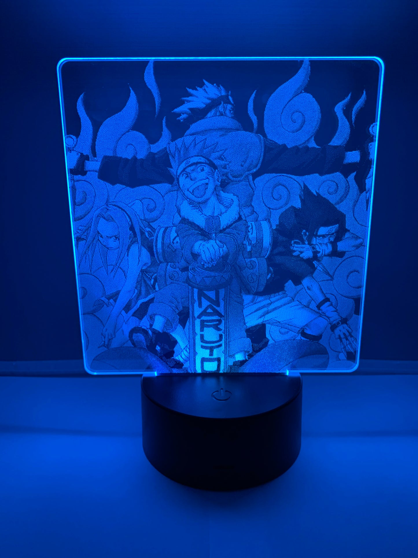 Lampe DEL Photo Réaliste Personnages Naruto