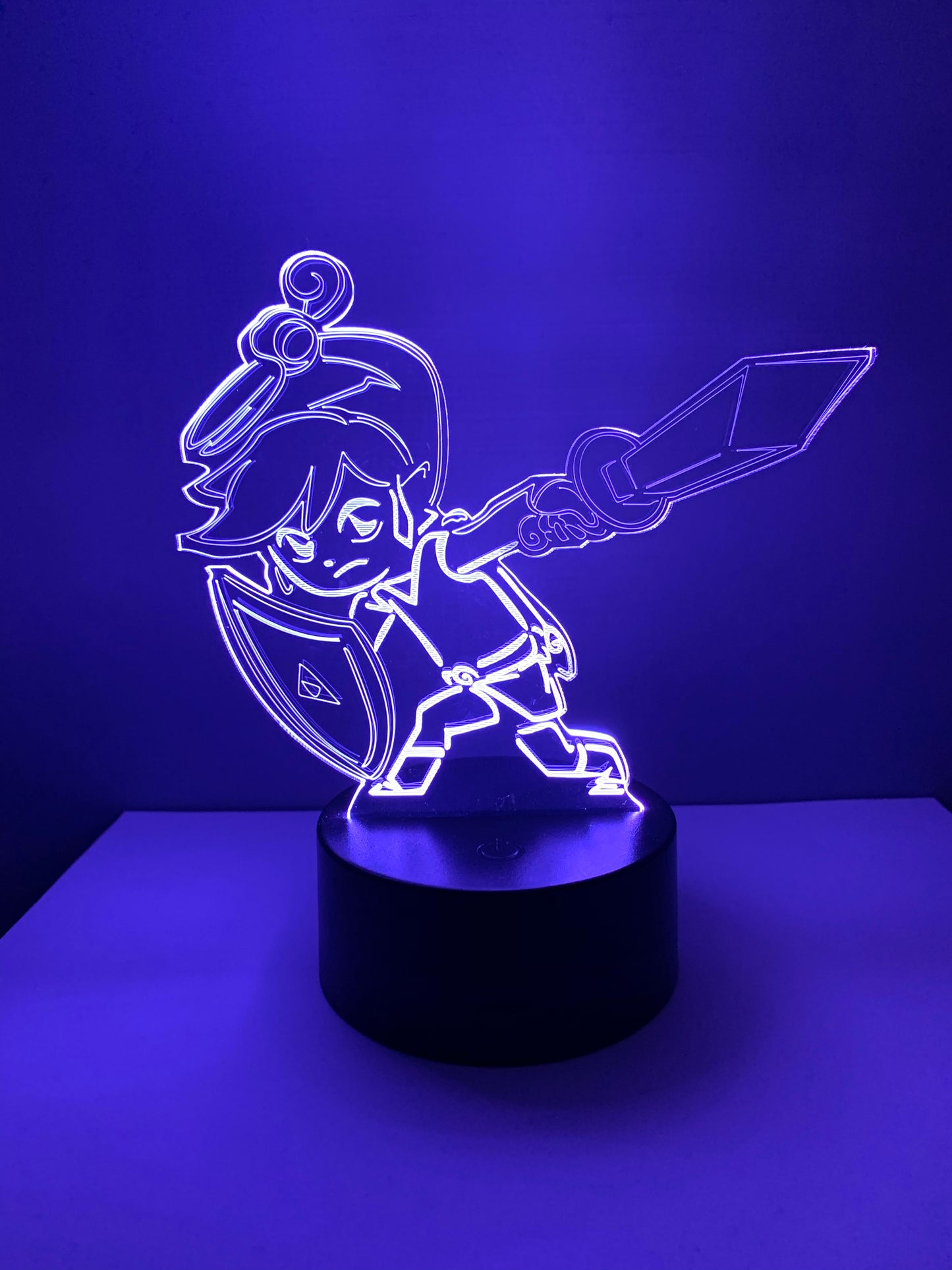 Lampe 3D DEL Link Toon Zelda The Minish Cap