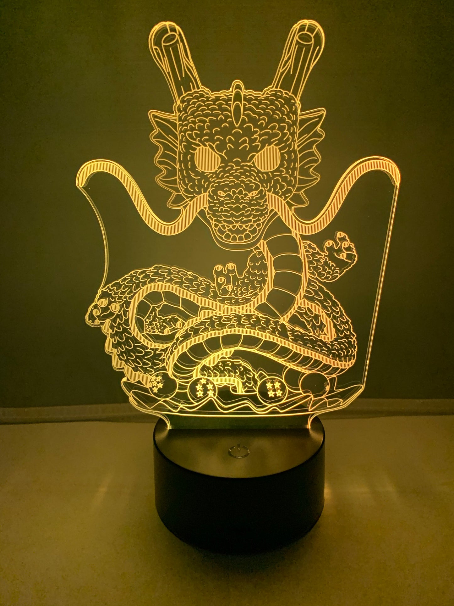 Lampe 3D DEL Dragon Shenron Dragon Ball