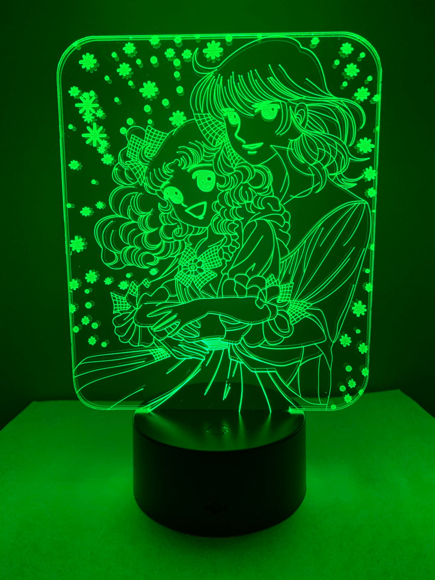 Lampe 3D DEL Candy et son prince