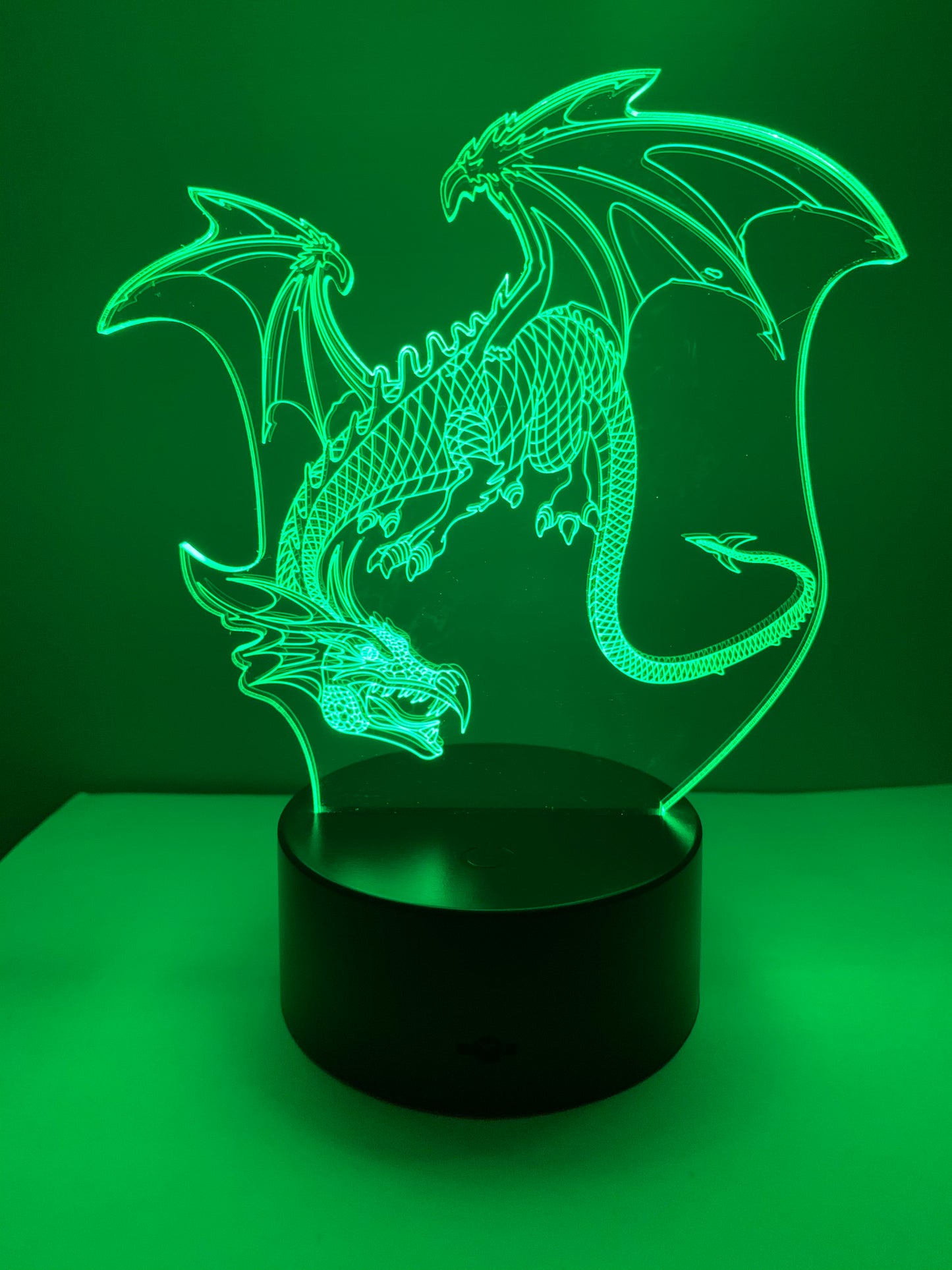 Lampe 3D DEL Dragon