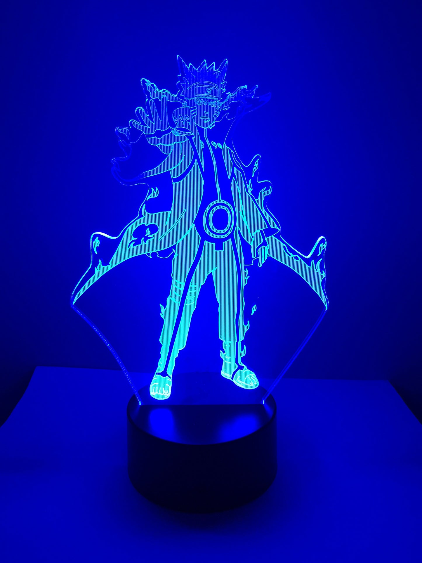 Lampe 3D DEL Naruto Kyuubi