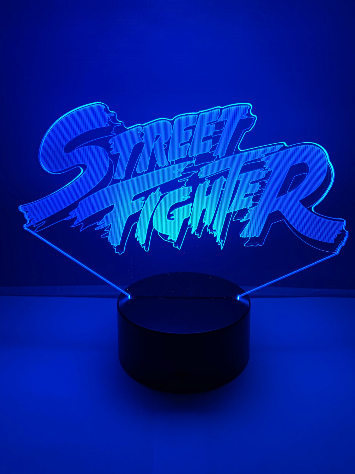 Lampe 3D DEL Logo Street Fighter