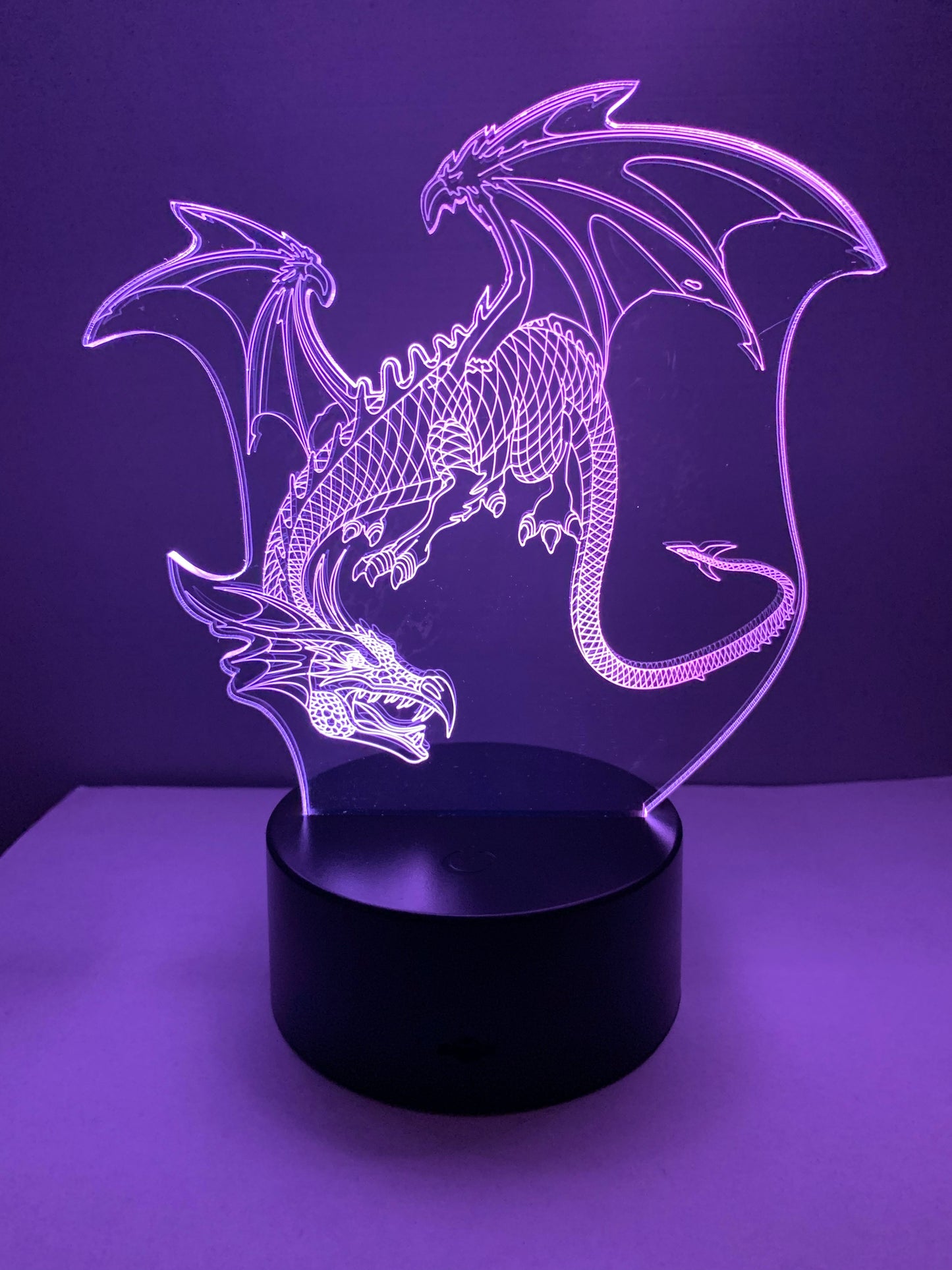 Lampe 3D DEL Dragon