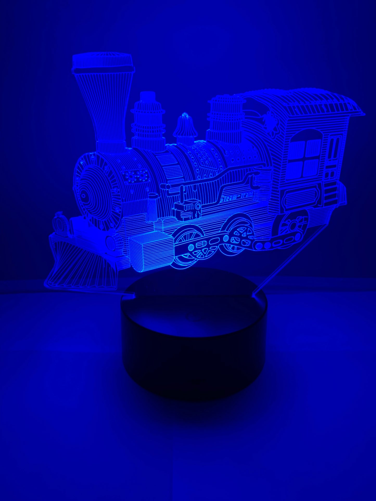 Lampe 3D DEL Train