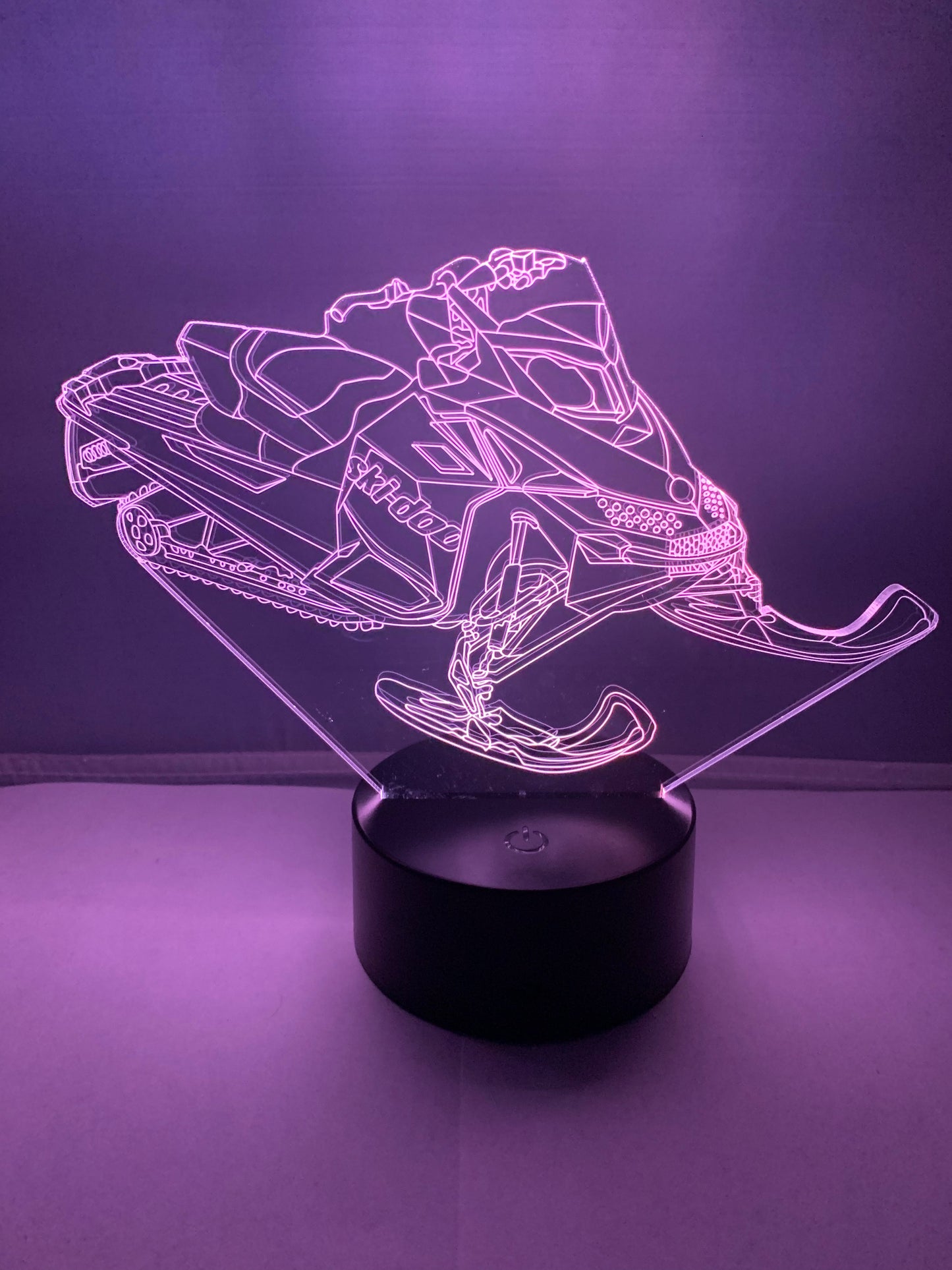 Lampe 3D DEL Motoneige Ski Doo