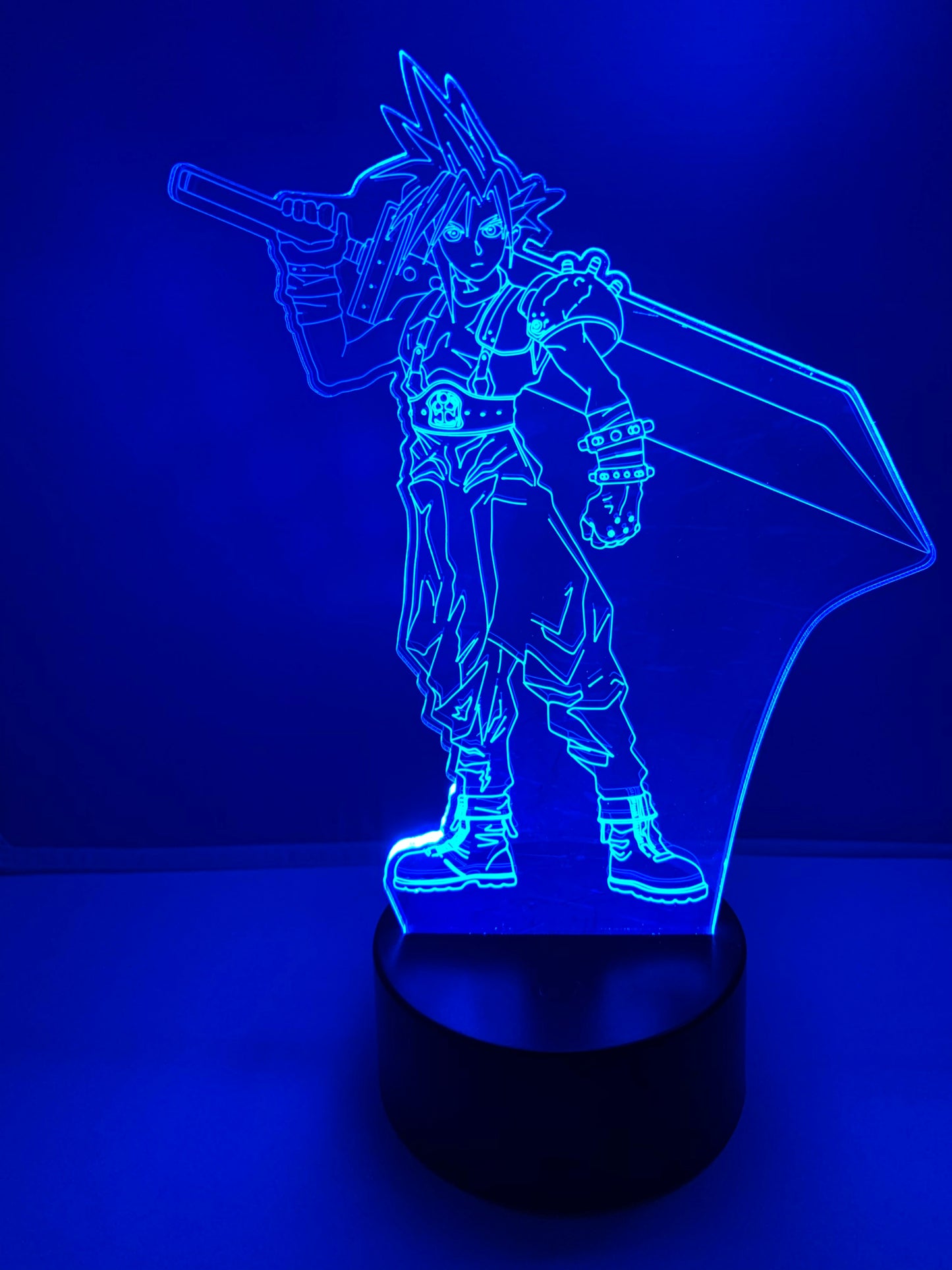 Lampe 3D DEL Cloud Final Fantasy