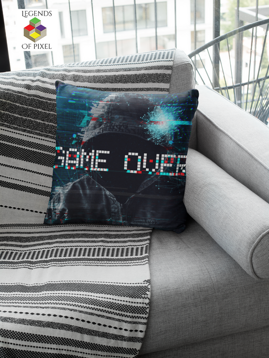Housse de coussin Game Over