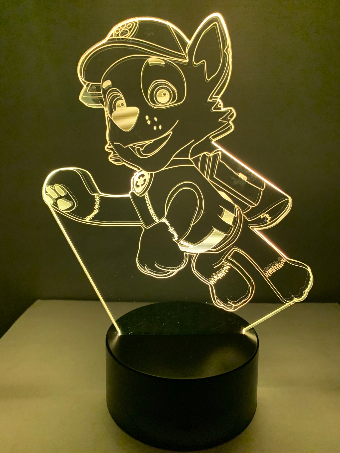 Lampe 3D DEL Rocky Pat Patrouille