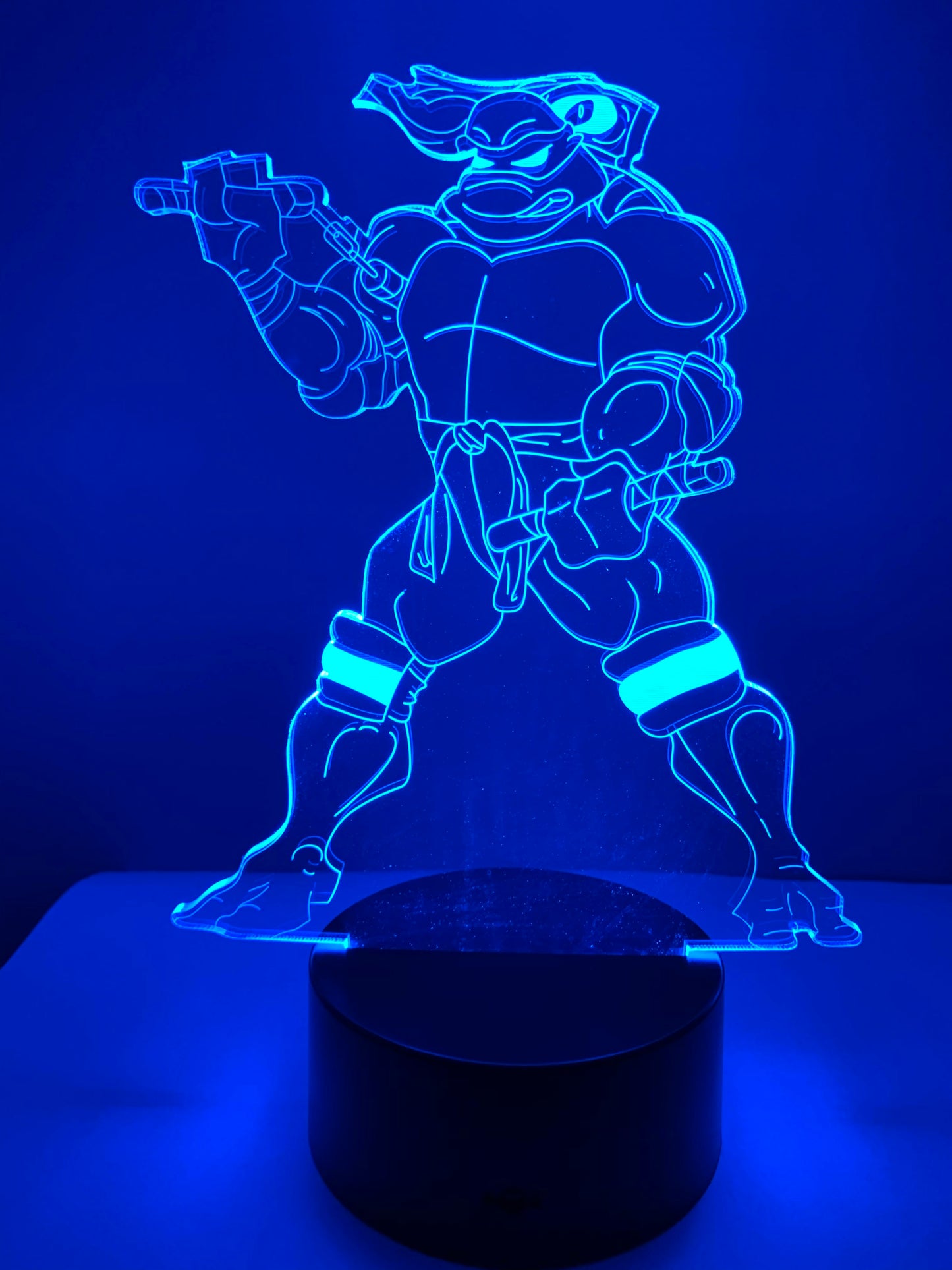 Lampe 3D DEL Michelangelo Ninja Turtles (Tortues Ninja)