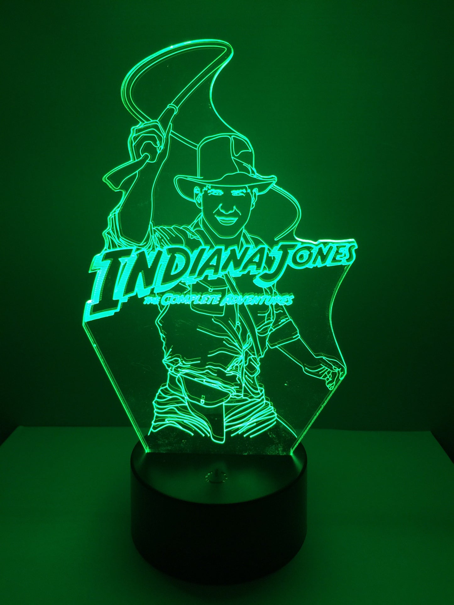 Lampe 3D DEL Indiana Jones