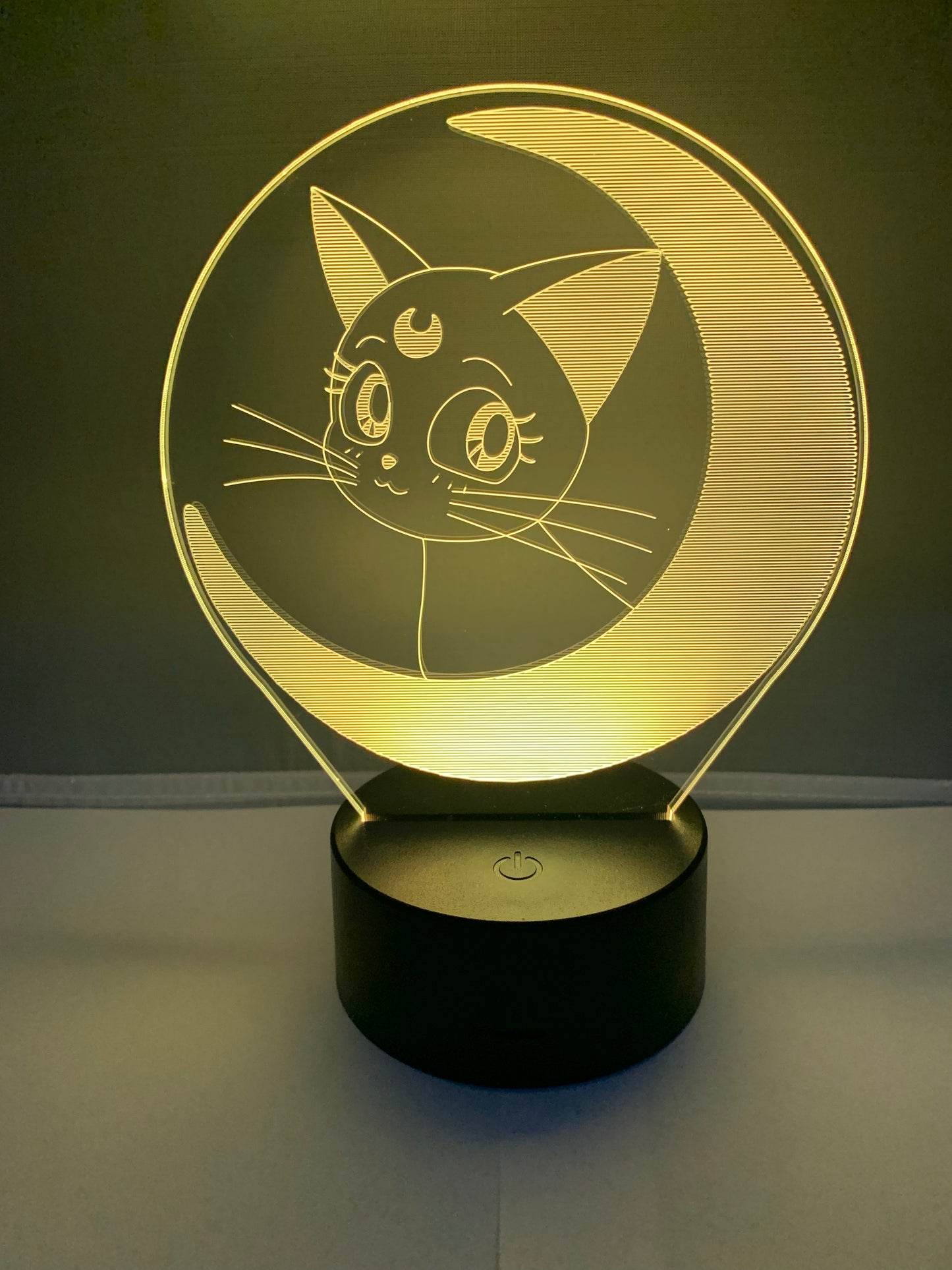 Lampe 3D DEL Luna Sailor Moon
