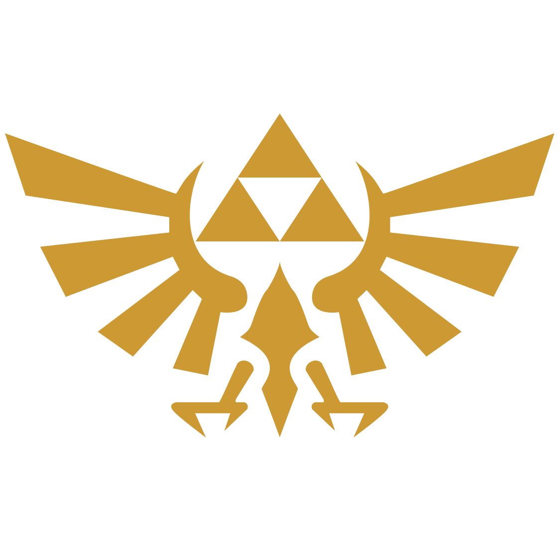 Autocollant pour tasse Triforce Zelda