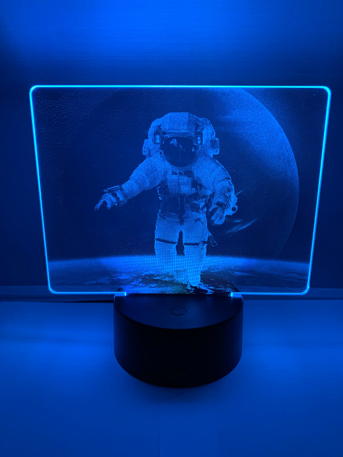 Lampe DEL Photo Réaliste Astronaute dans l’espace