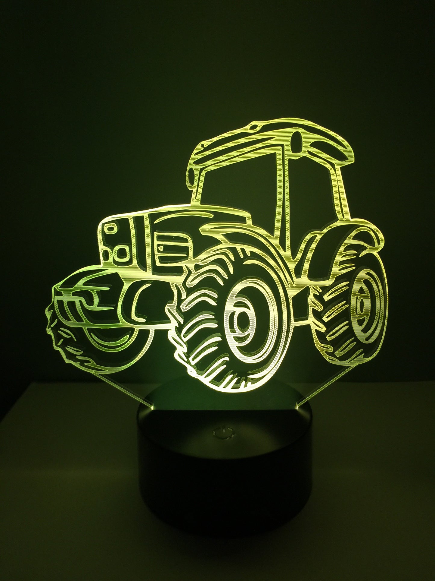 Lampe 3D DEL Tracteur