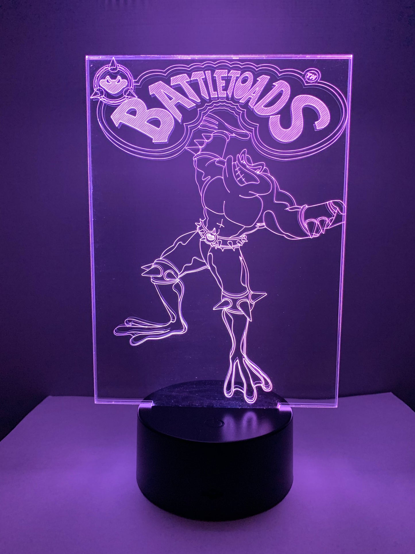 Lampe 3D DEL Battletoads