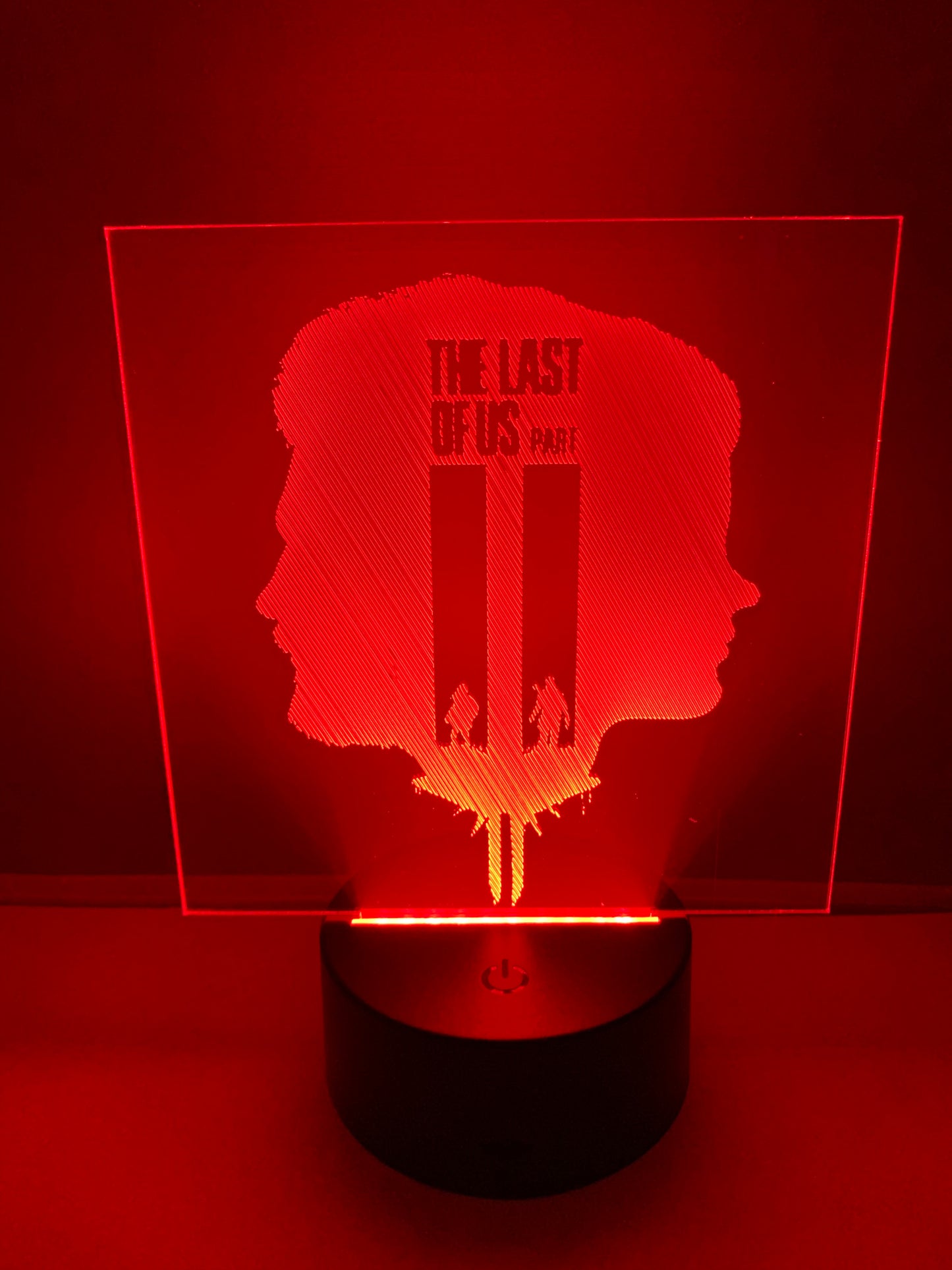 Lampe 3D DEL The Last Of Us Part 2 Logo