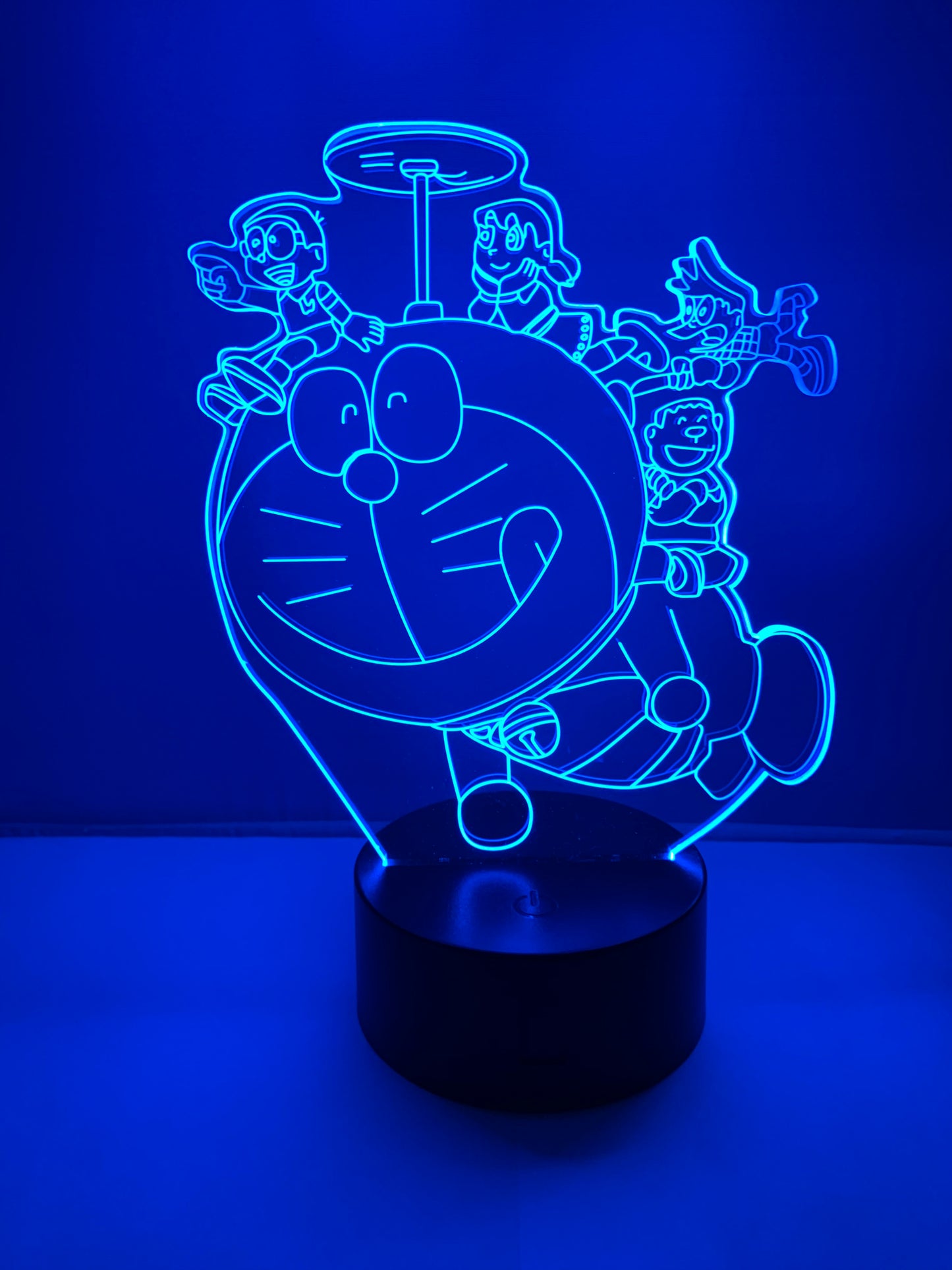 Lampe 3D DEL Doraemon