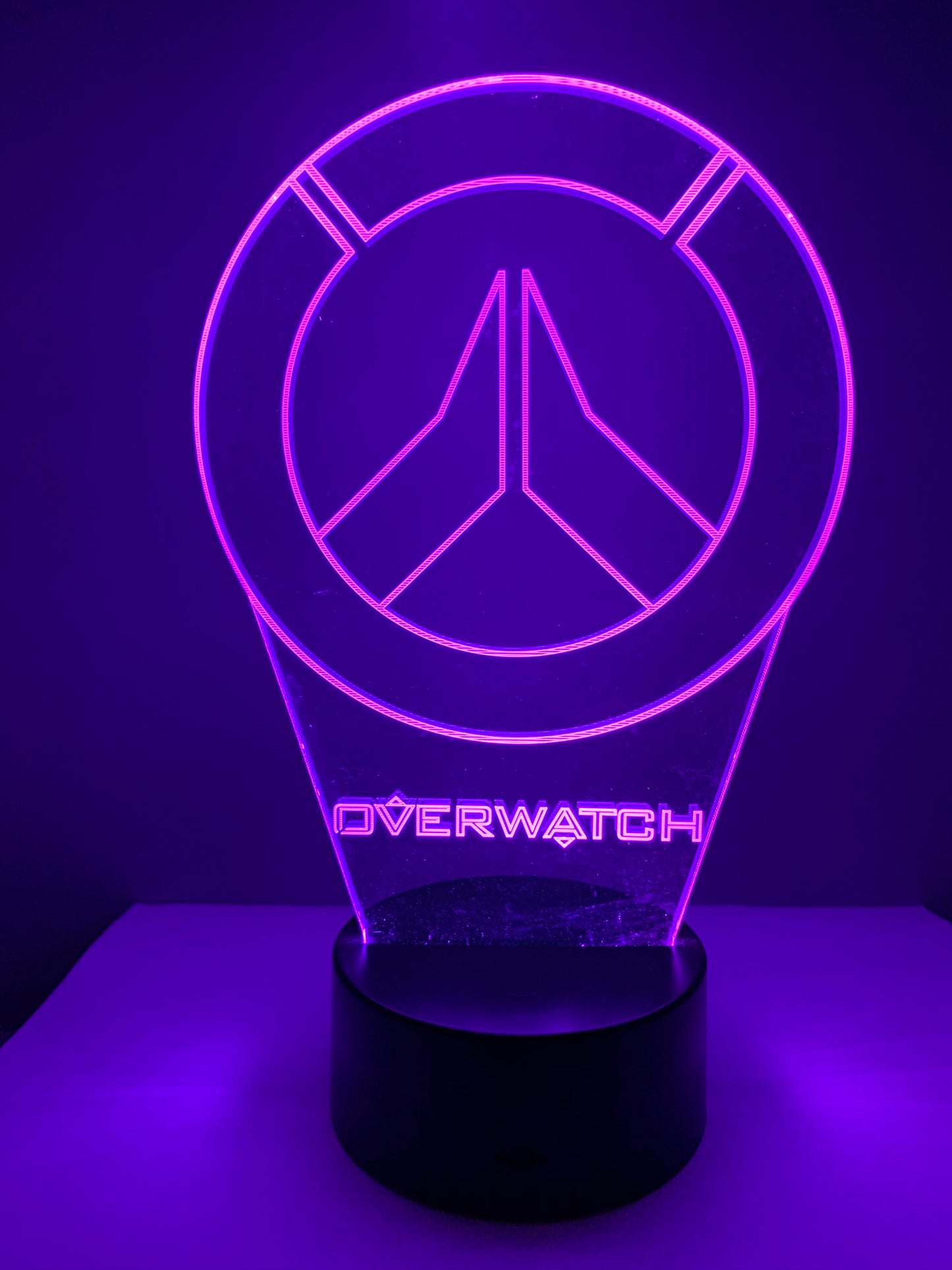 Lampe 3D DEL Overwatch