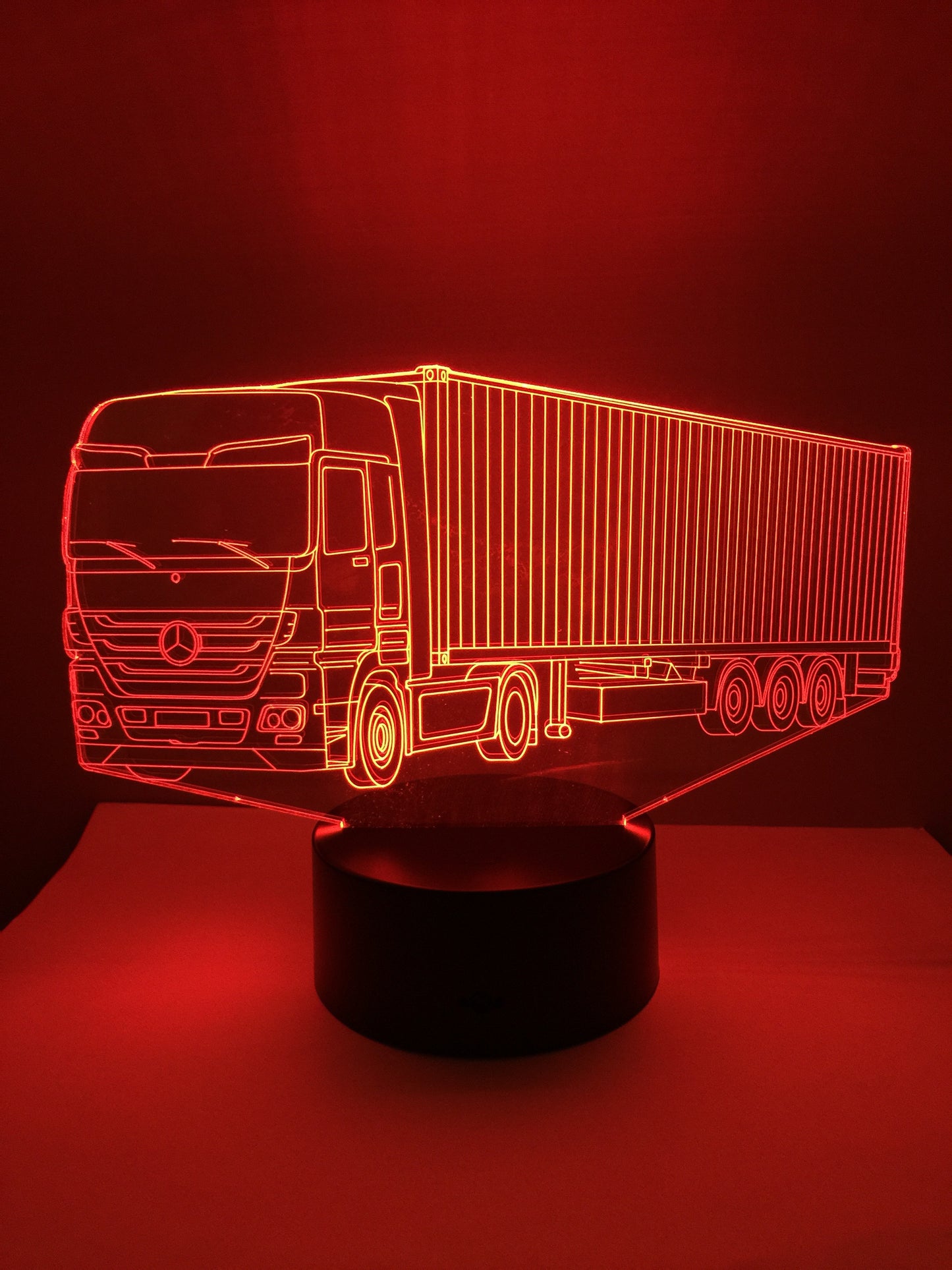 Lampe 3D DEL Truck Camion Van Chargé