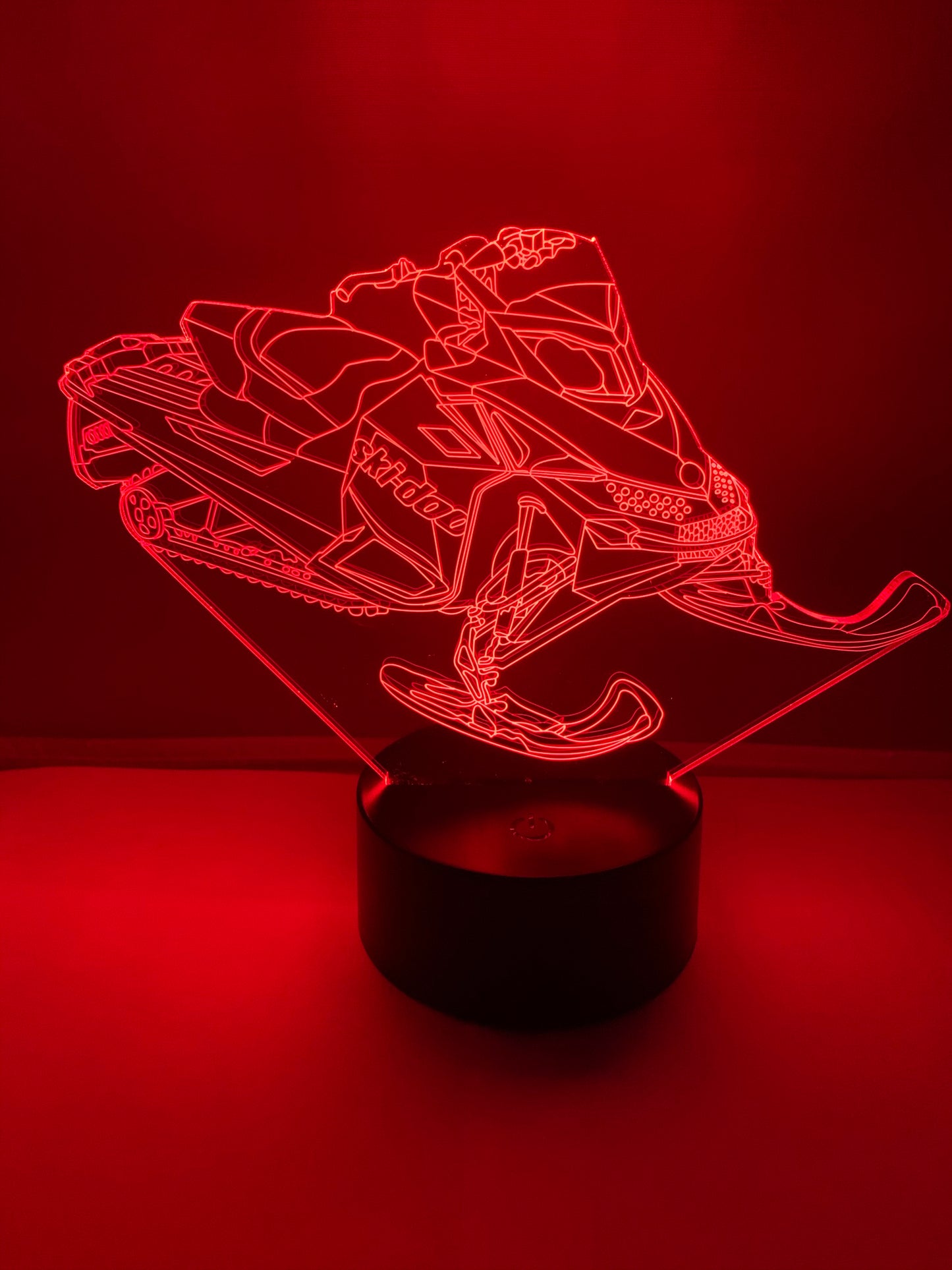 Lampe 3D DEL Motoneige Ski Doo