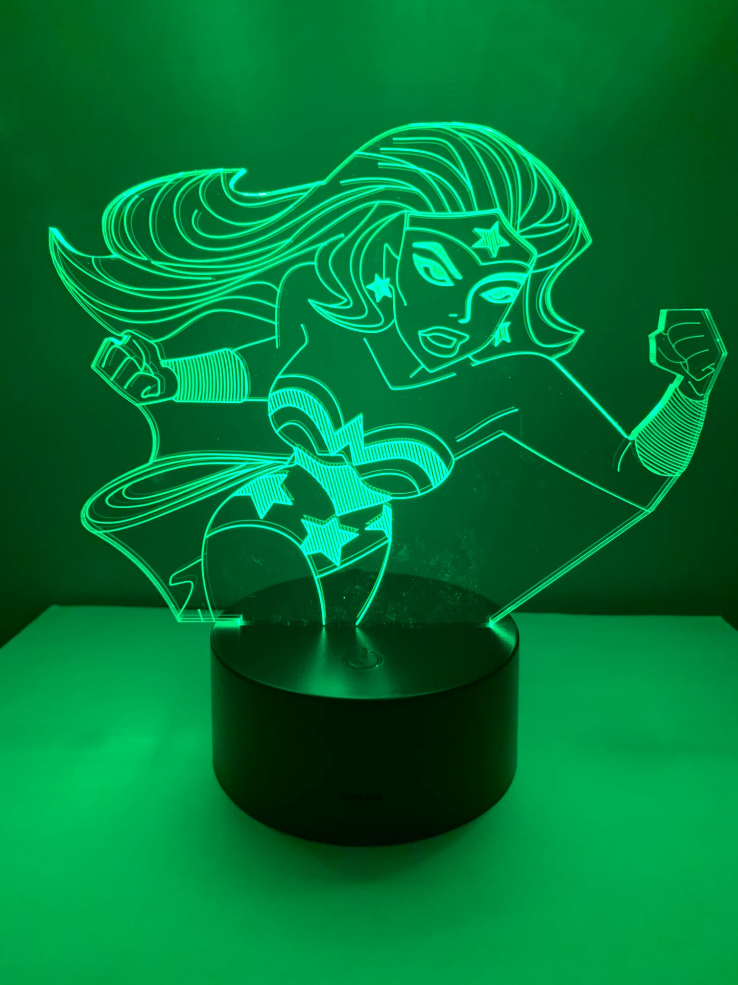 Lampe 3D DEL Wonder Women