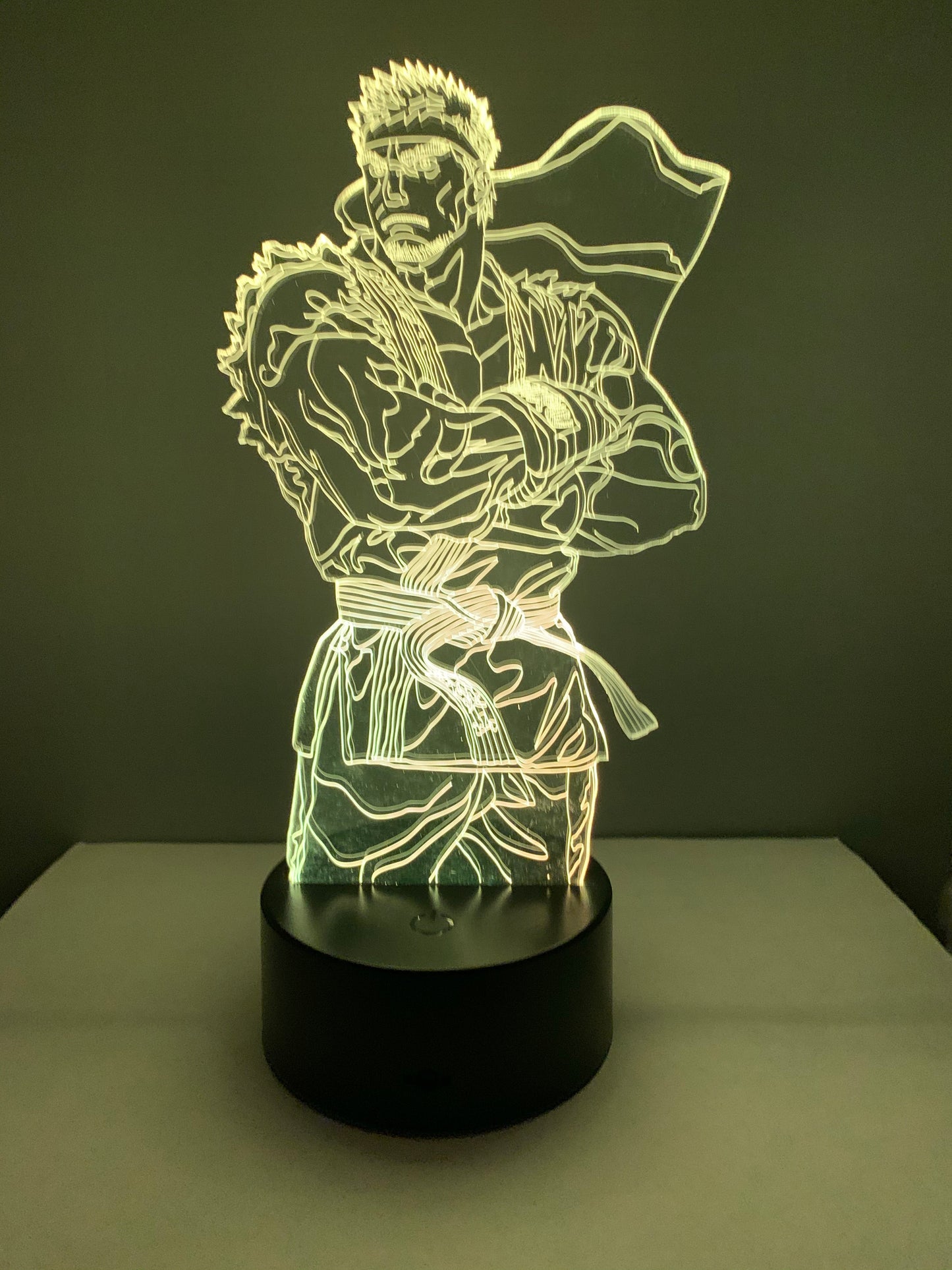 Lampe 3D DEL Ryu Street Fighter